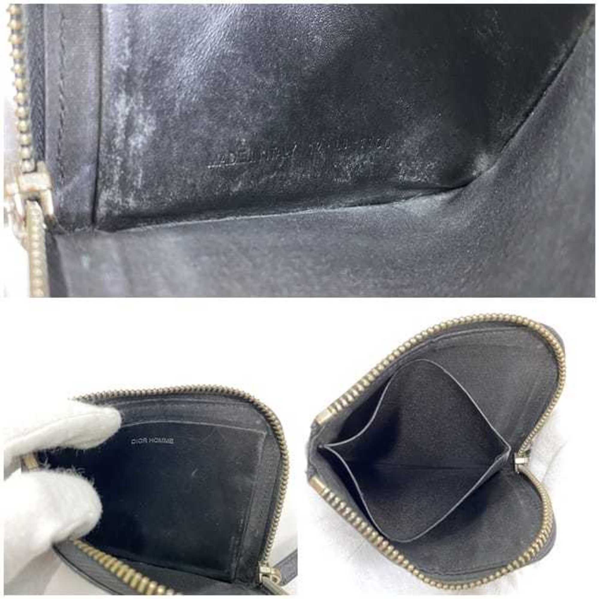 Christian Dior Black Patent Leather Wallet (Bi-Fold) ()