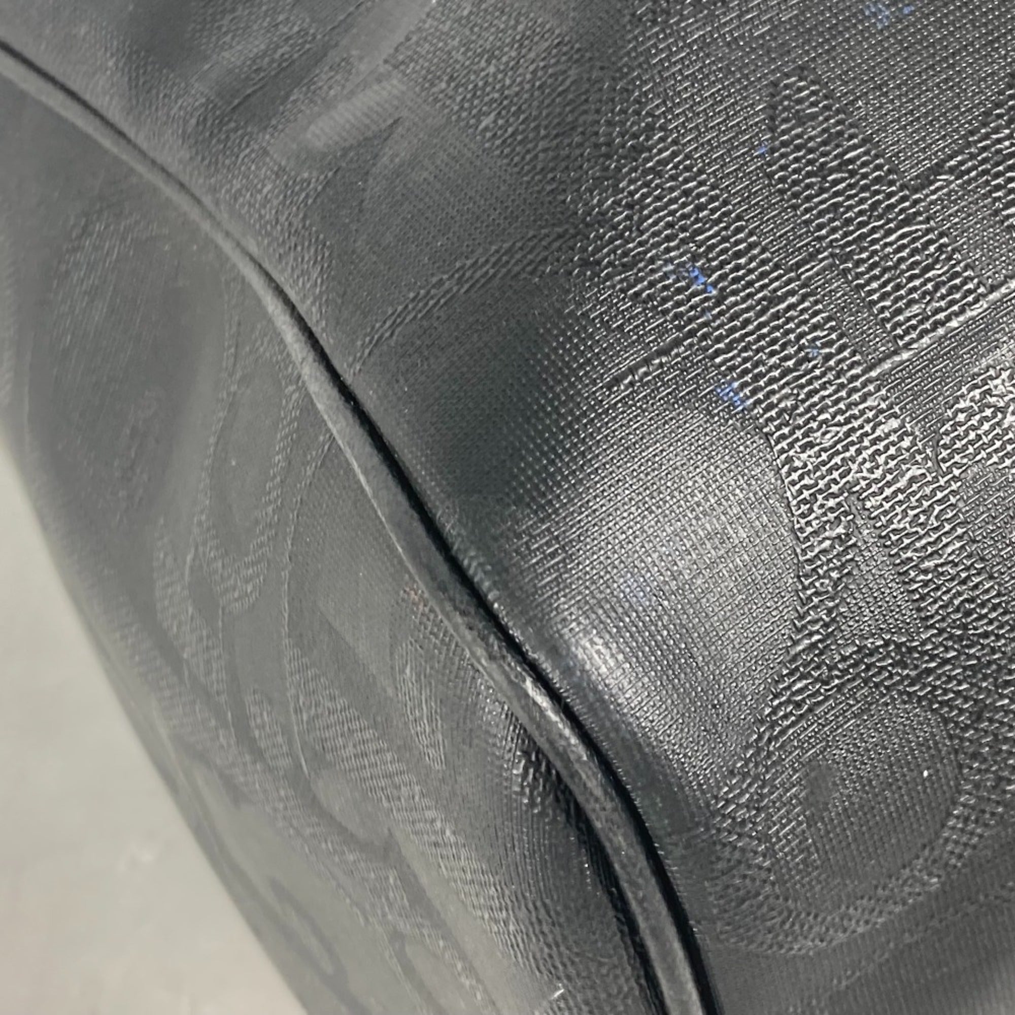 Christian Dior Black Leather Boston Bag ()