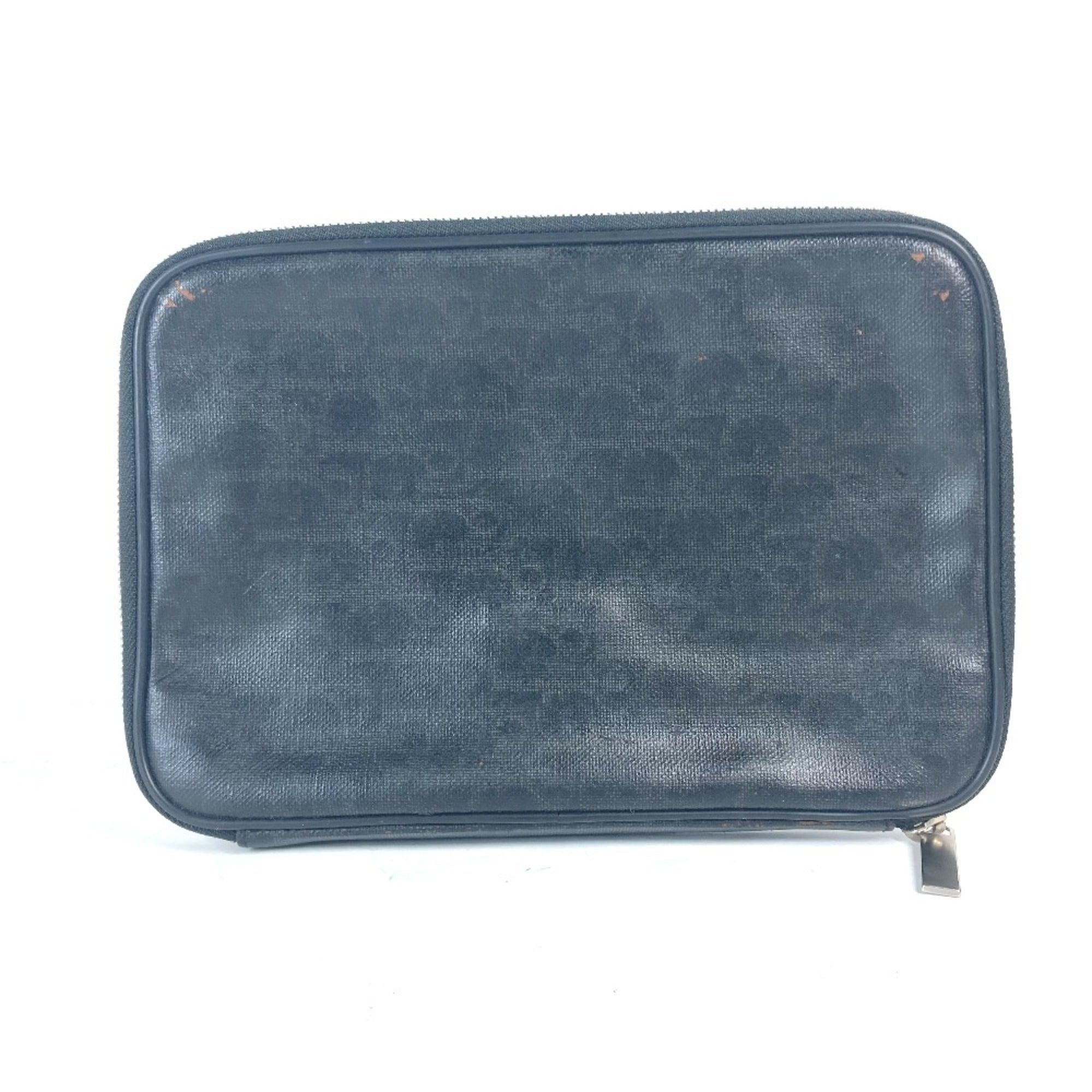 Christian Dior Black Pvc Clutch Bag Pouch ()