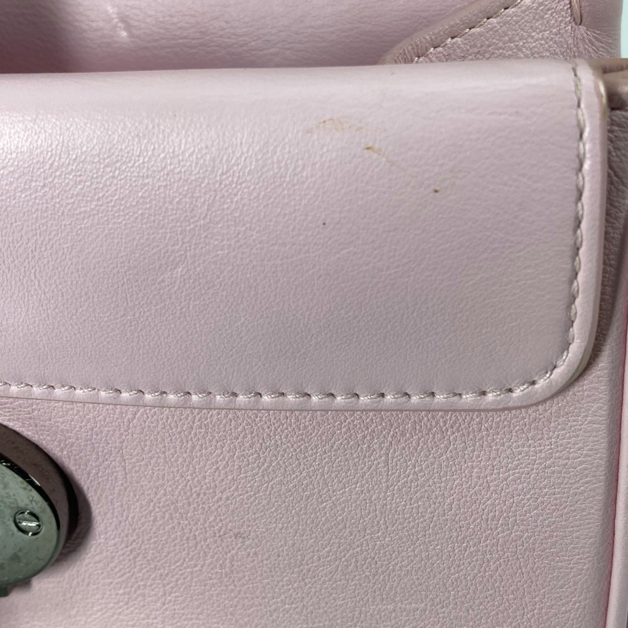 Christian Dior Pink Leather Handbag ()