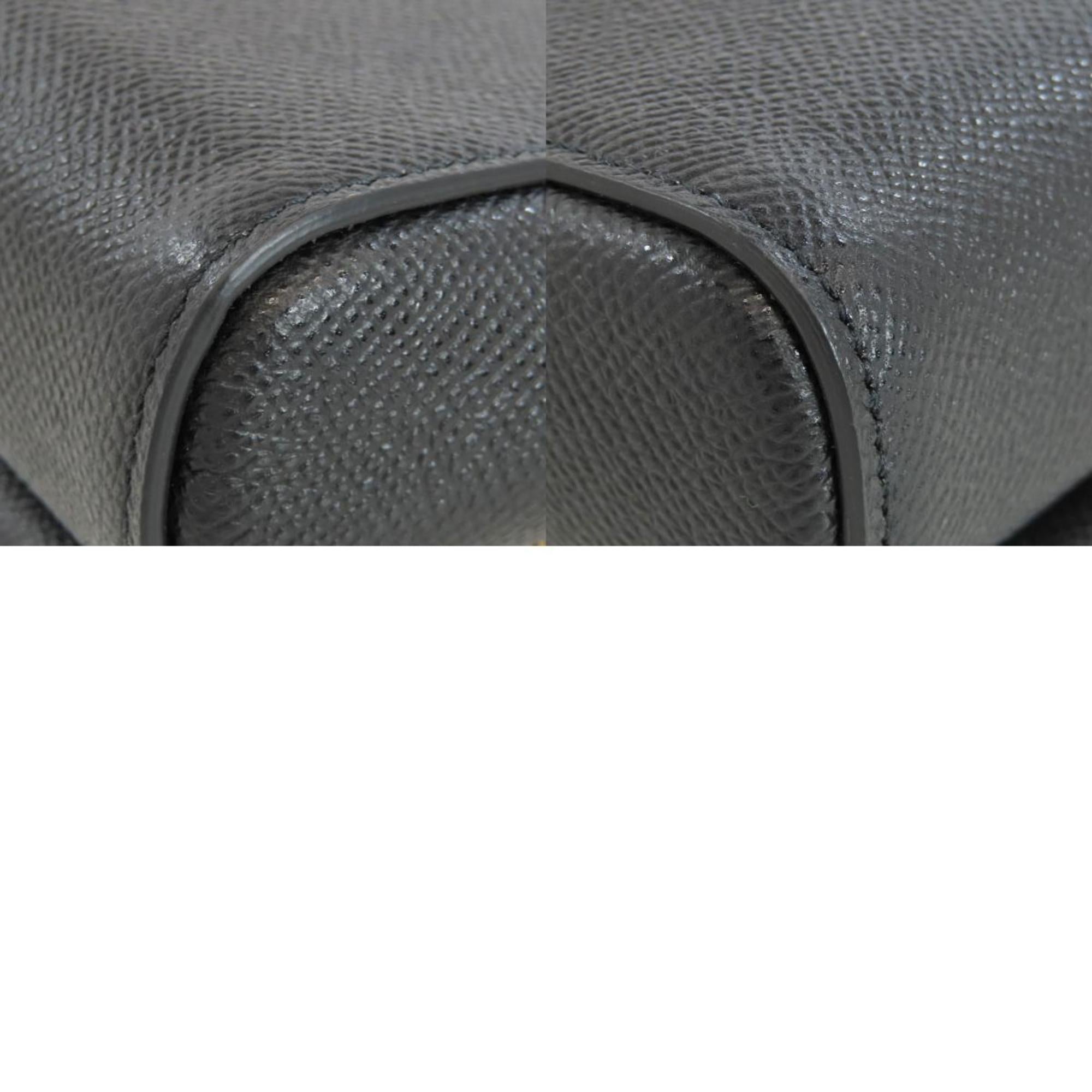 Christian Dior Black Leather Shoulder Bag ()