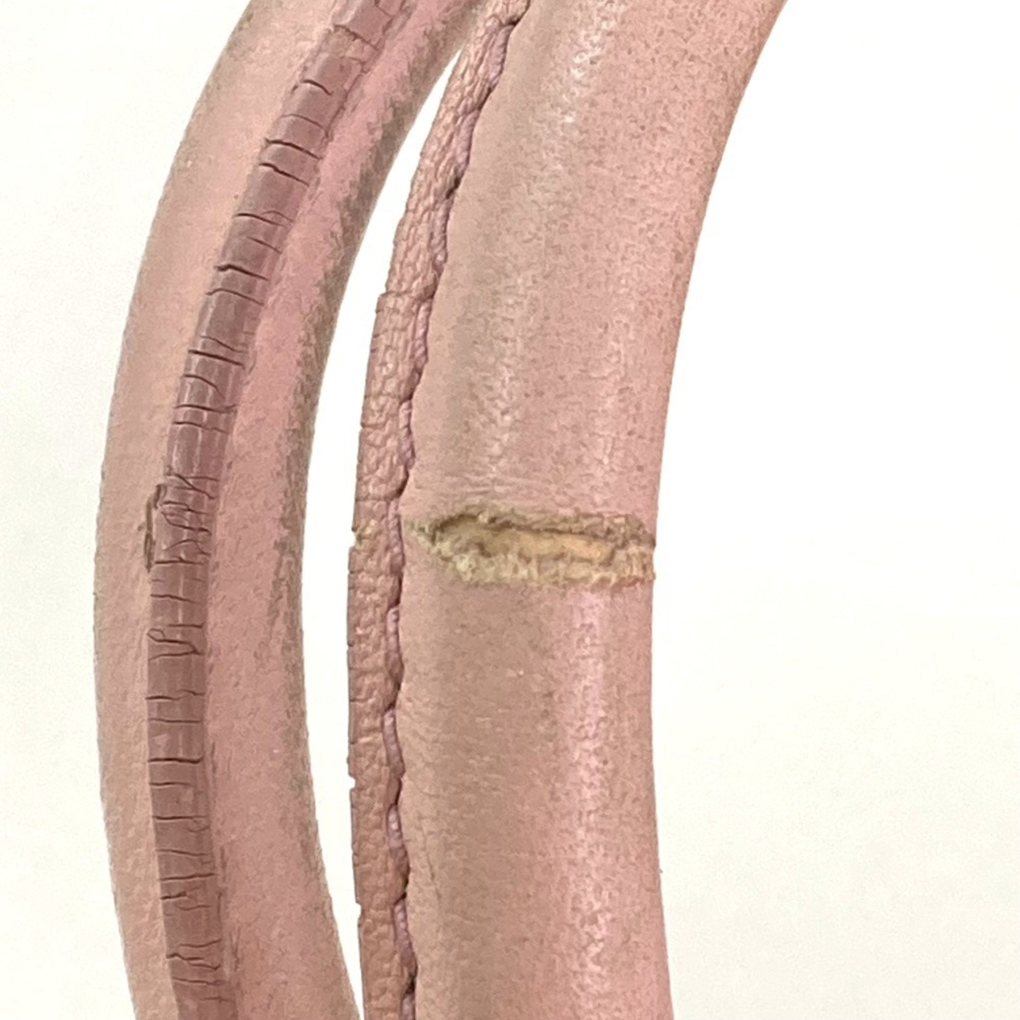 Christian Dior Pink Leather Handbag Shoulder Bag Tote Bag ()