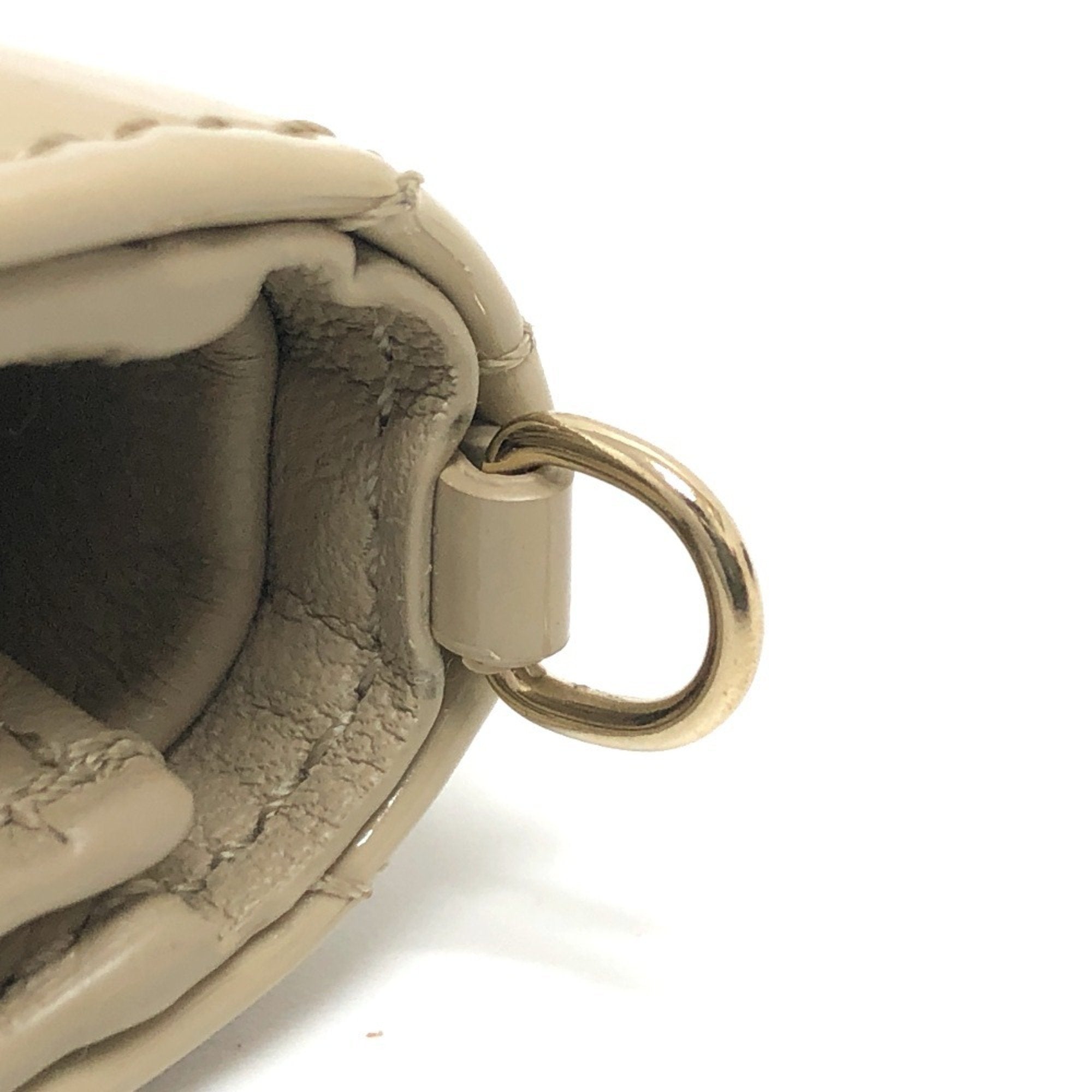 Christian Dior Beige Leather Wallet (Bi-Fold) ()
