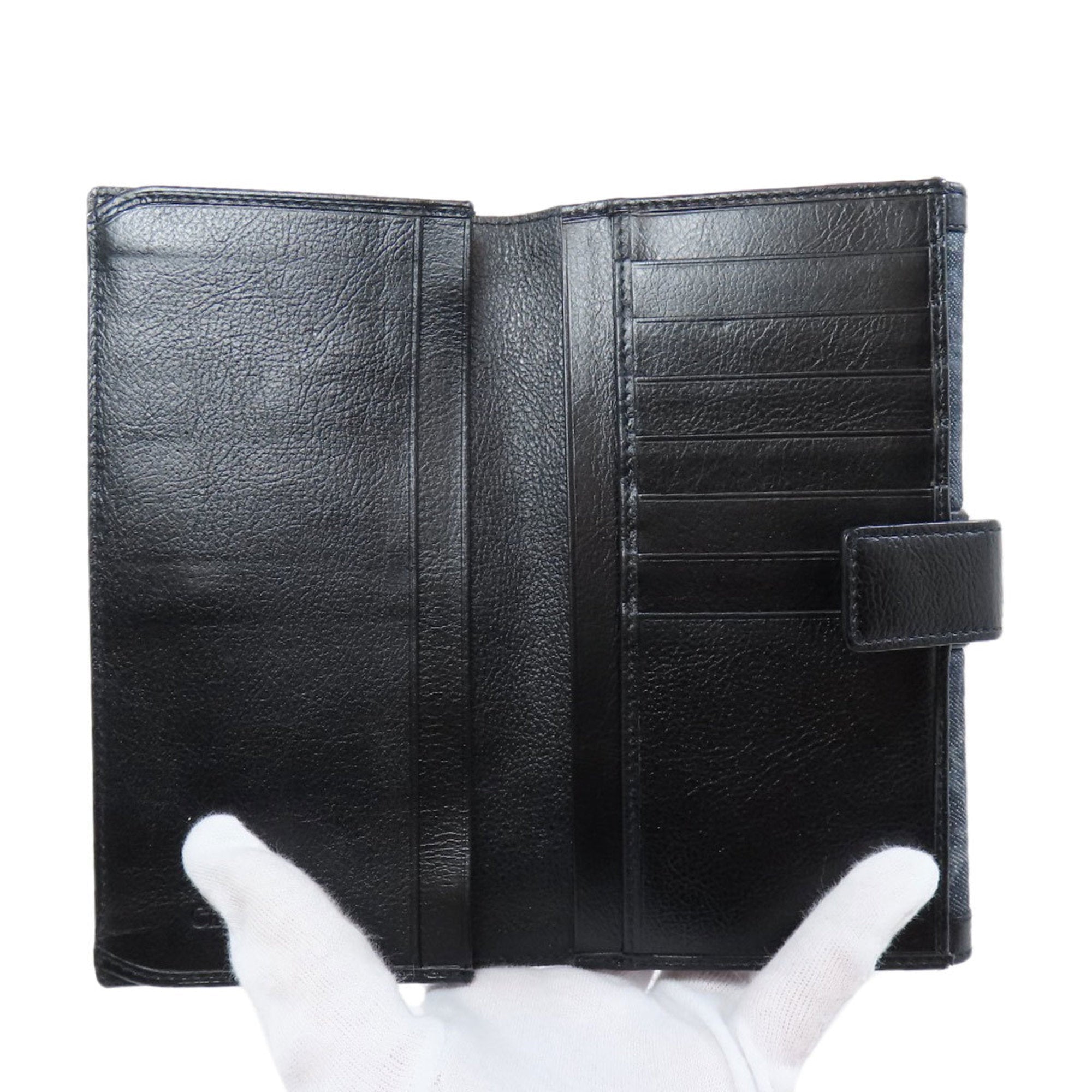 Christian Dior Navy Denim Coin Purse/Coin Case ()