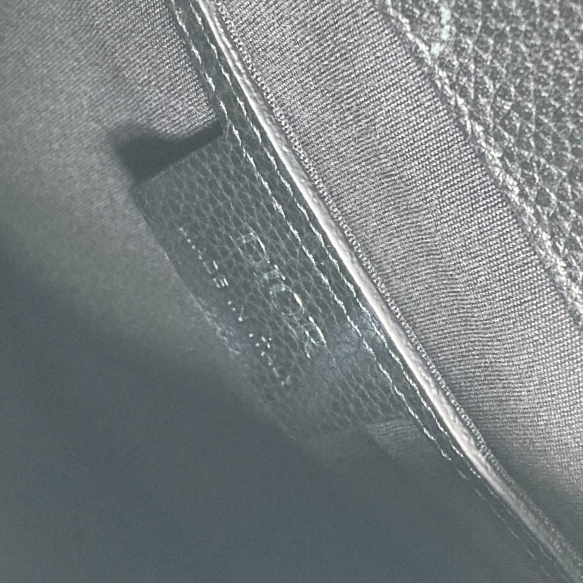Christian Dior Black Leather Backpack ()