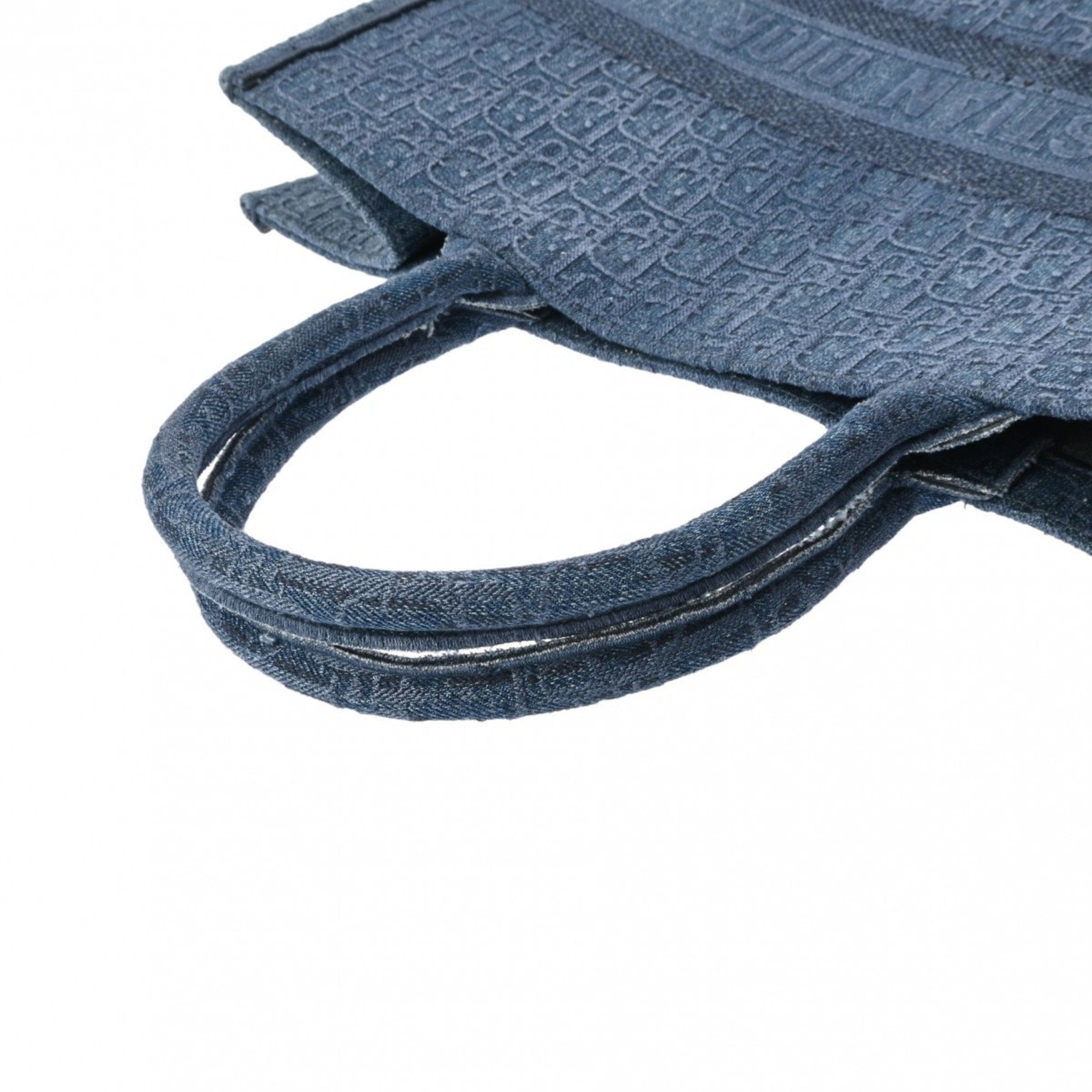 Christian Dior Blue Denim Handbag ()