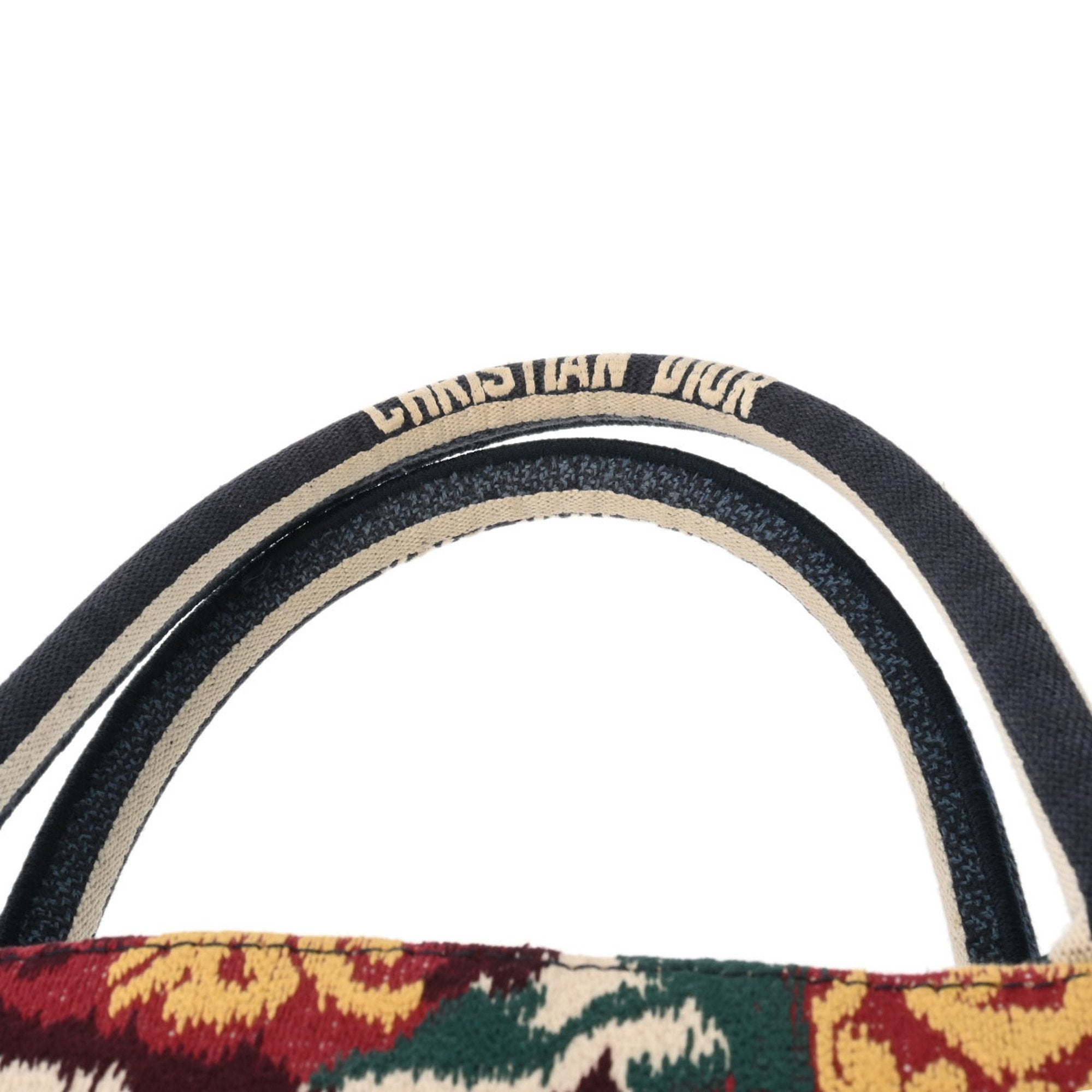 Christian Dior Multi-Color Jacquard Tote Bag ()