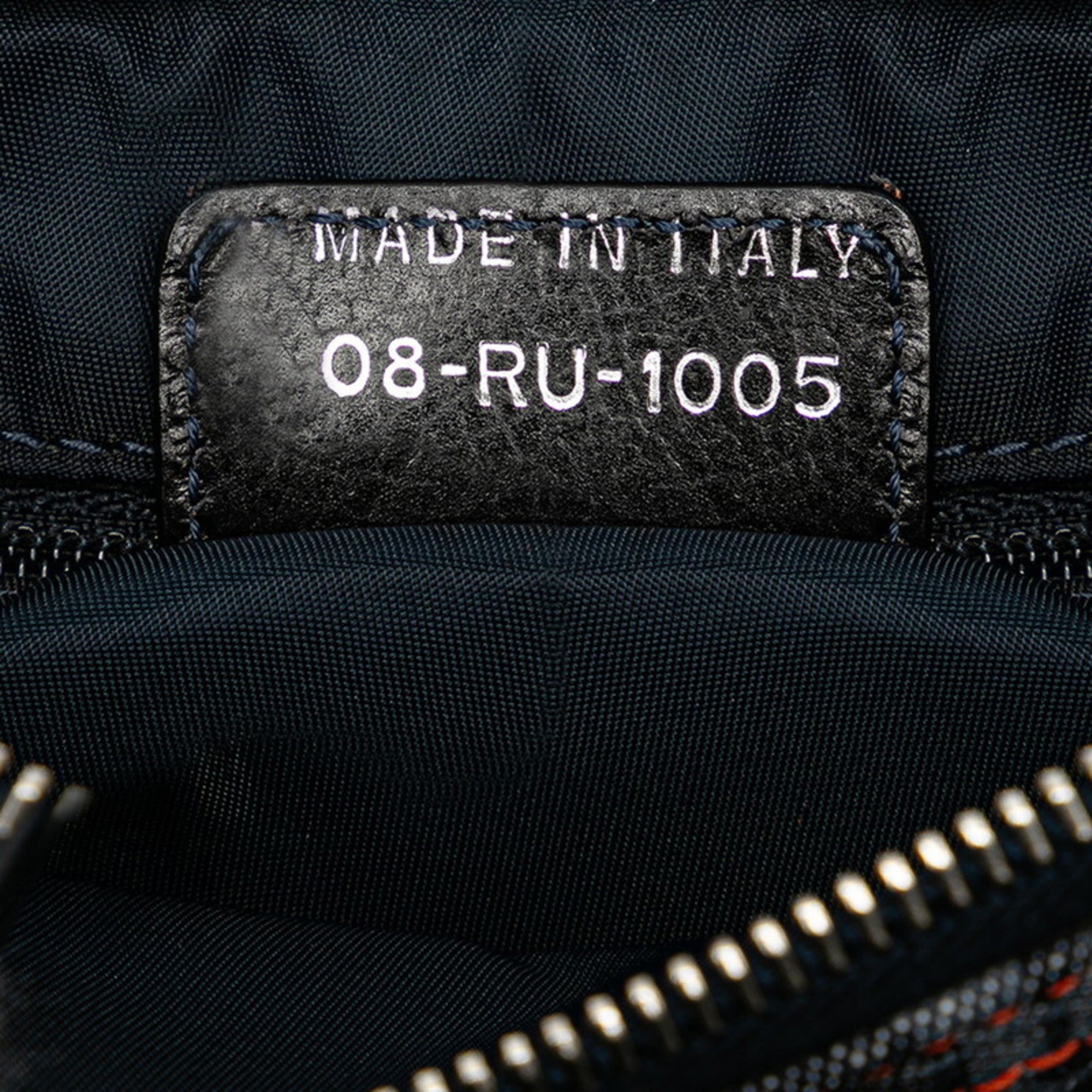 Christian Dior Trotter Orange Canvas Pochette Shoulder Bag ()