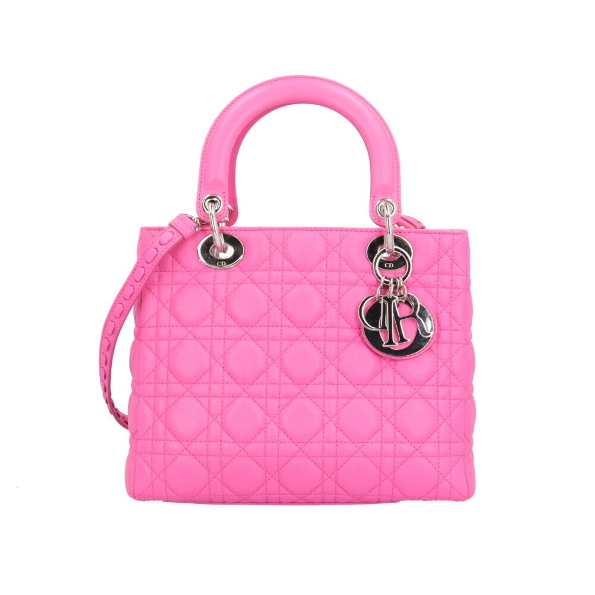 Christian Dior Lady Dior Pink Shoulder Bag ()