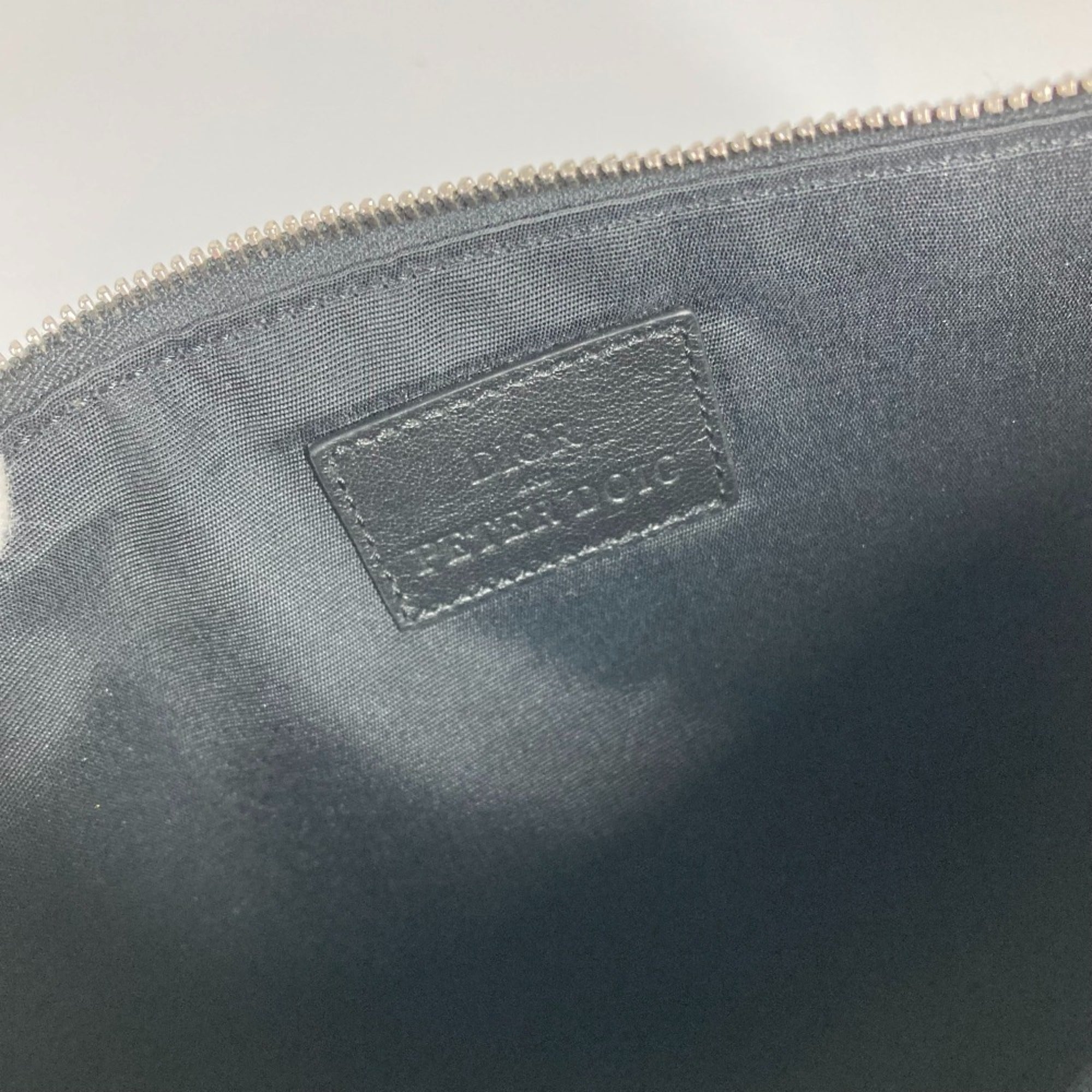Christian Dior Black Nylon Clutch Bag Pouch ()