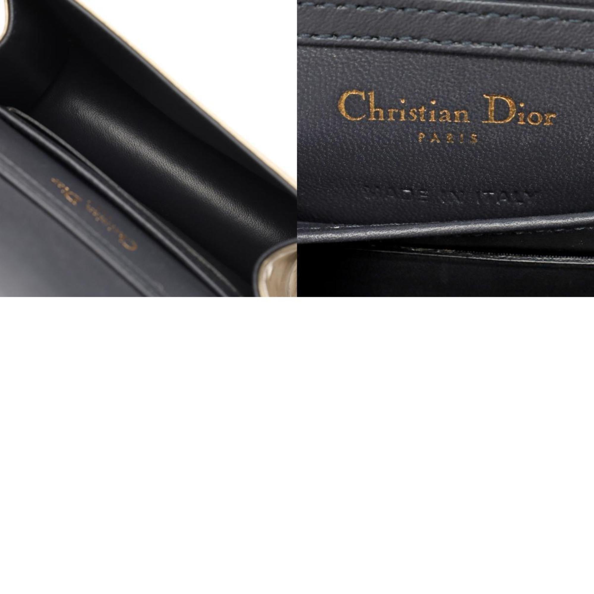 Christian Dior Gold Leather Shoulder Bag ()