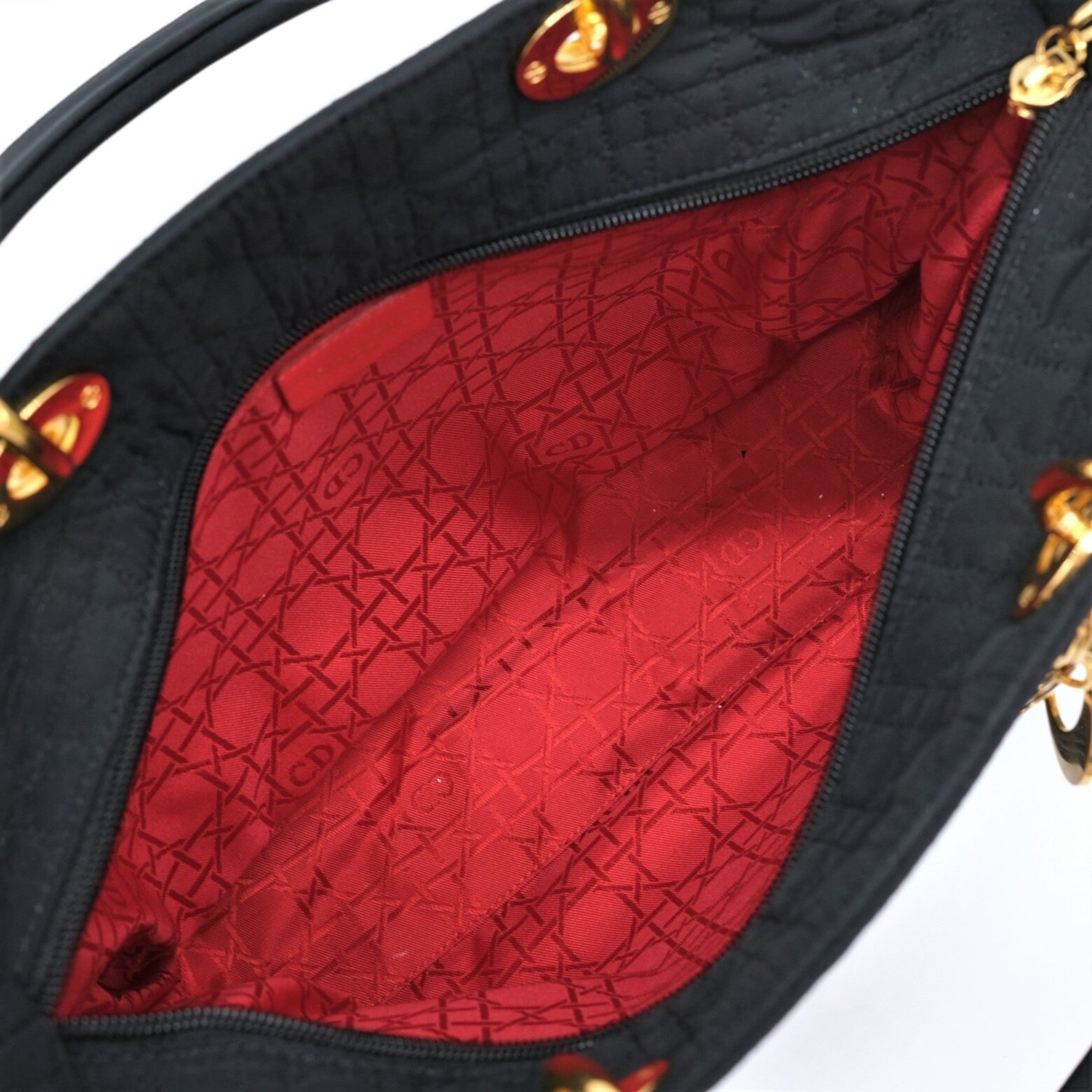 Christian Dior Black Quilting Handbag ()