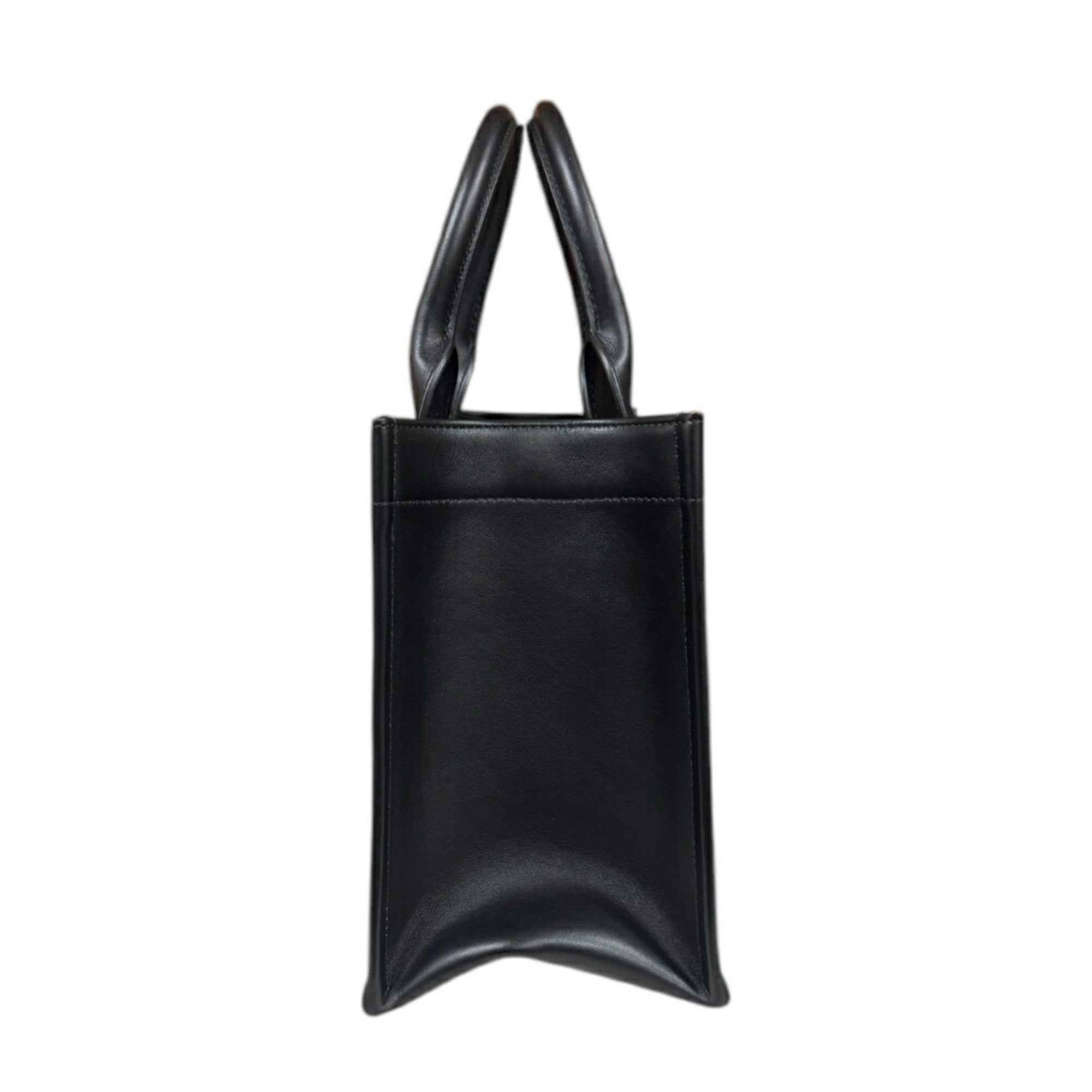 Christian Dior Black Leather Shoulder Bag ()