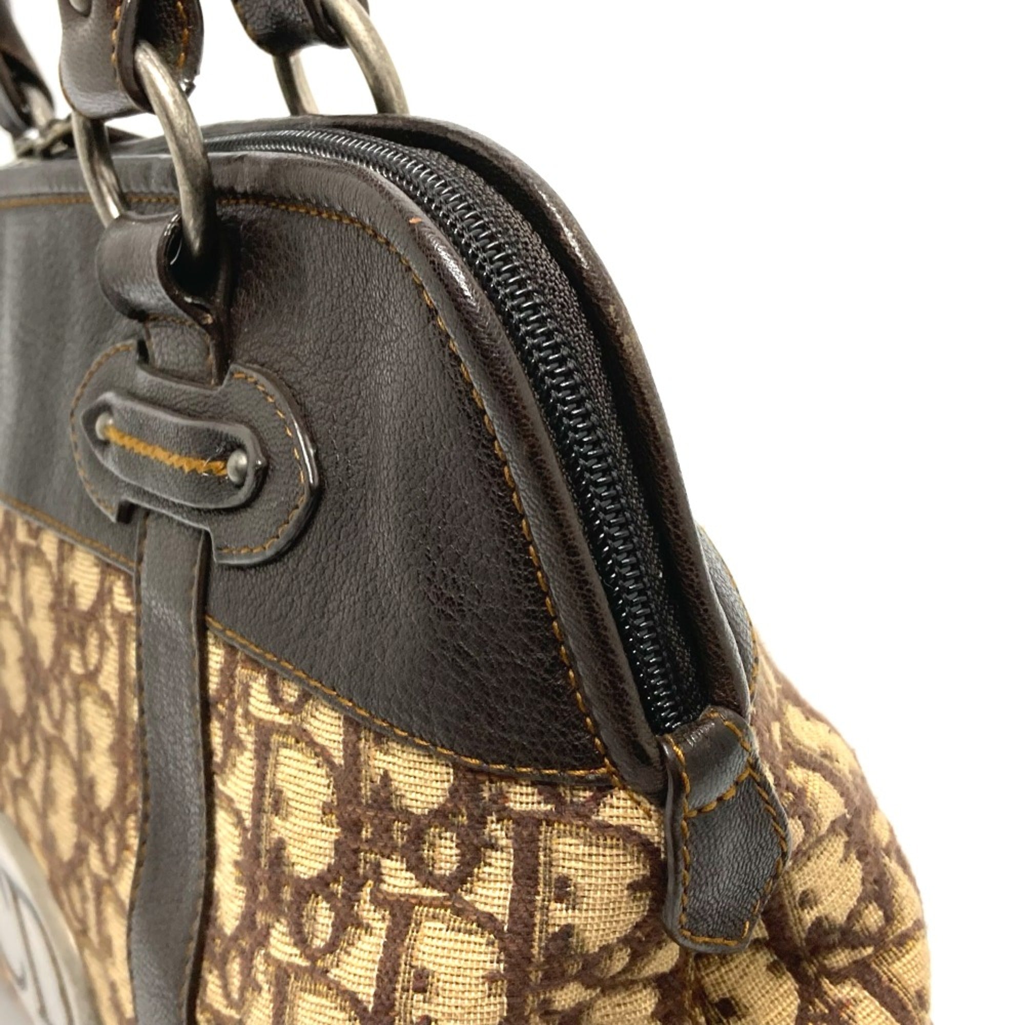 Christian Dior Brown Leather Handbag ()