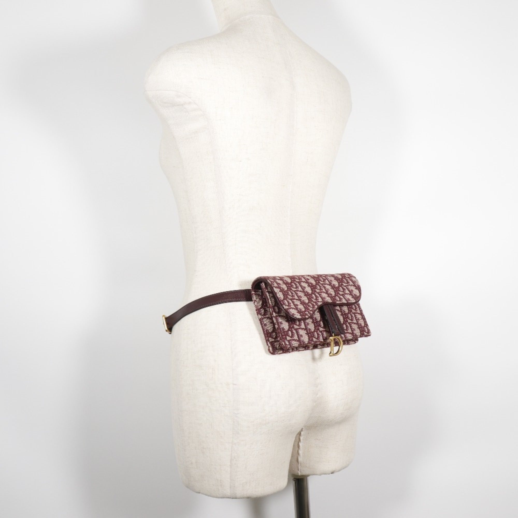 Christian Dior Bordeaux Canvas Fanny Pack ()