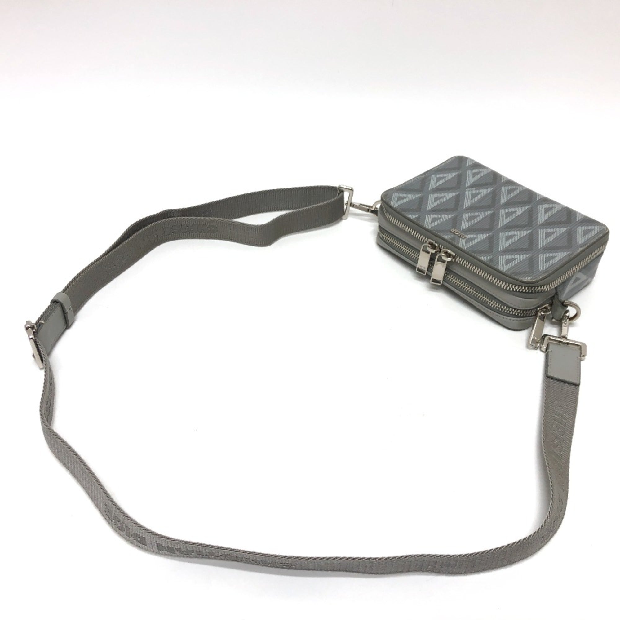 Christian Dior Gray Cloth Shoulder Bag ()