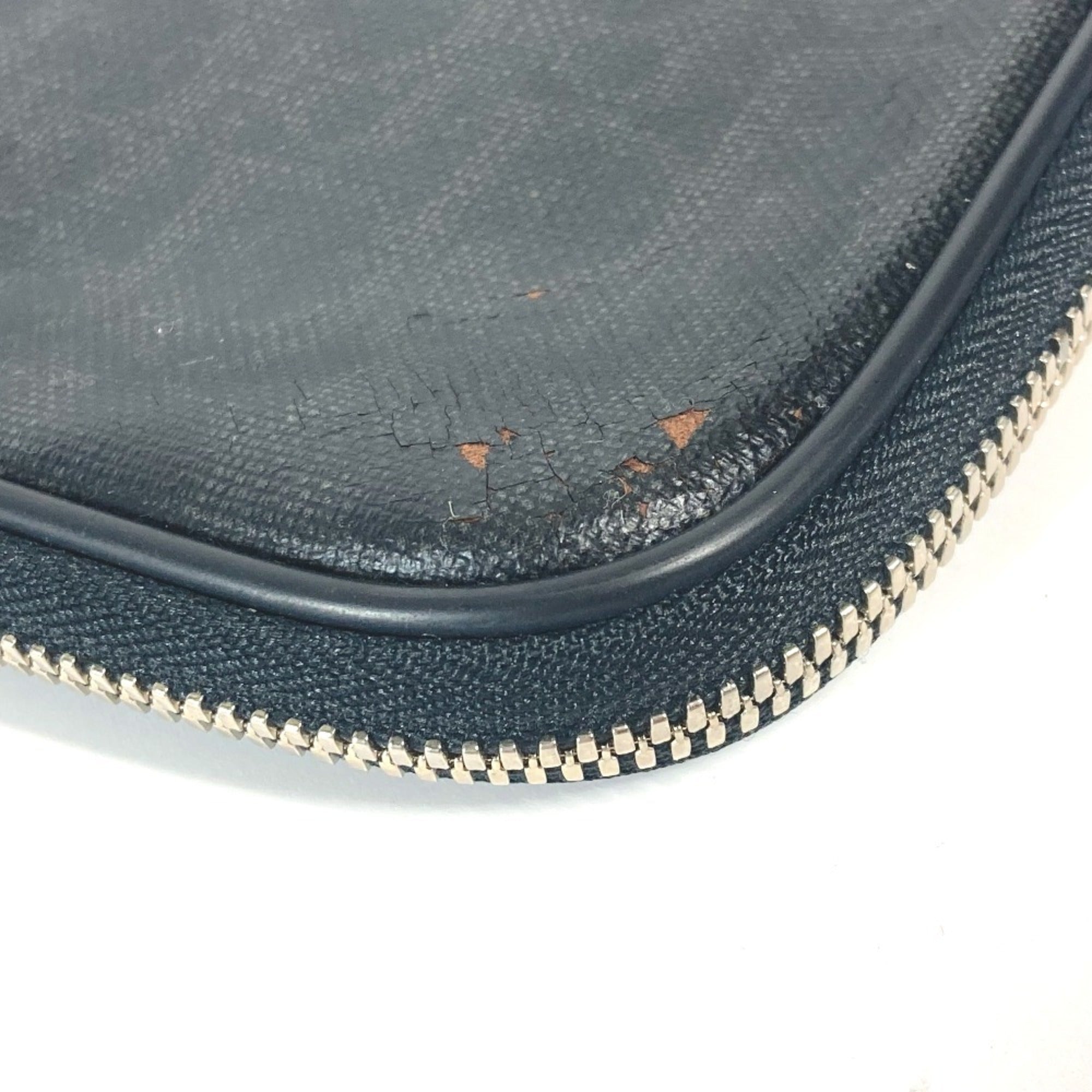 Christian Dior Black Pvc Clutch Bag Pouch ()