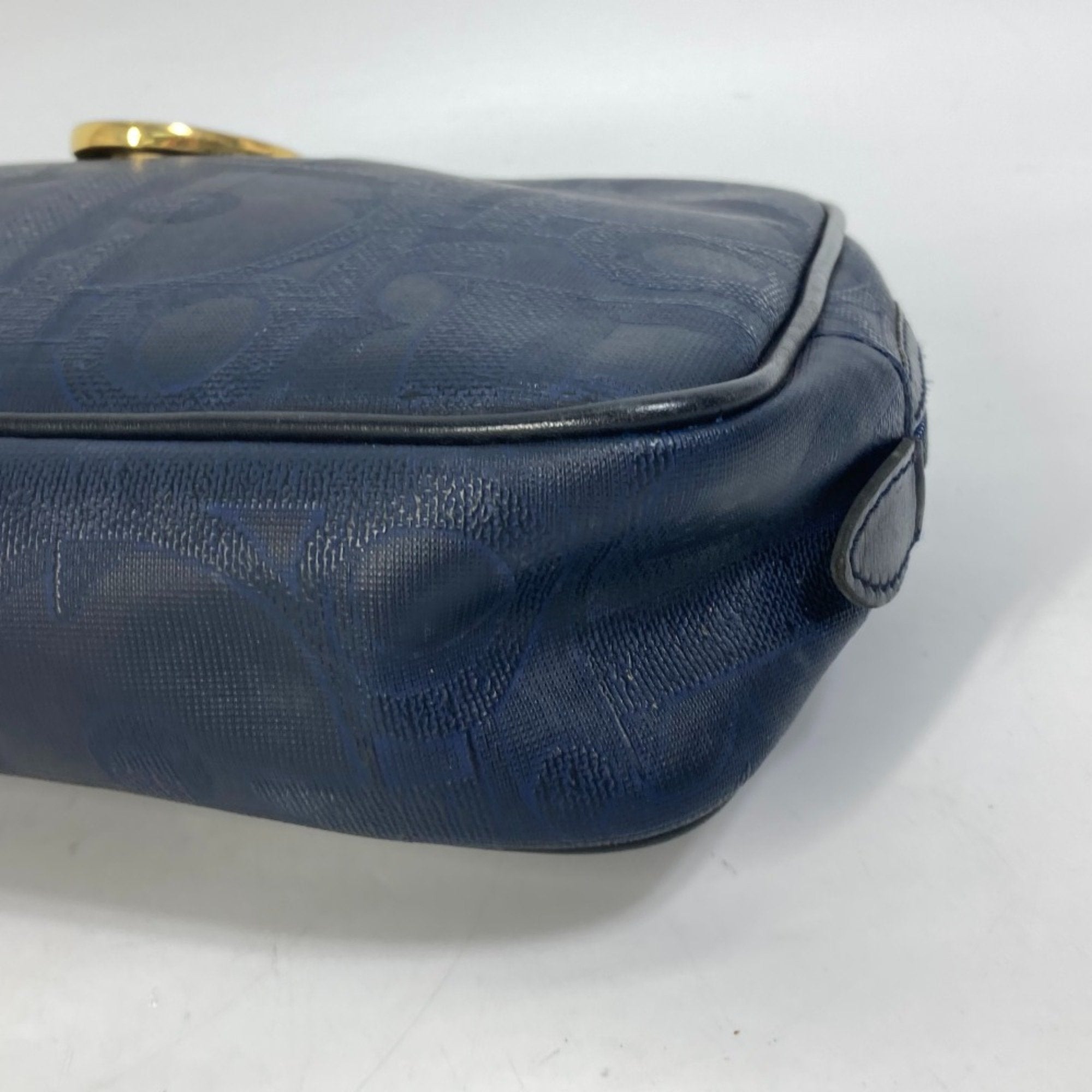 Christian Dior Navy Other Clutch Bag ()
