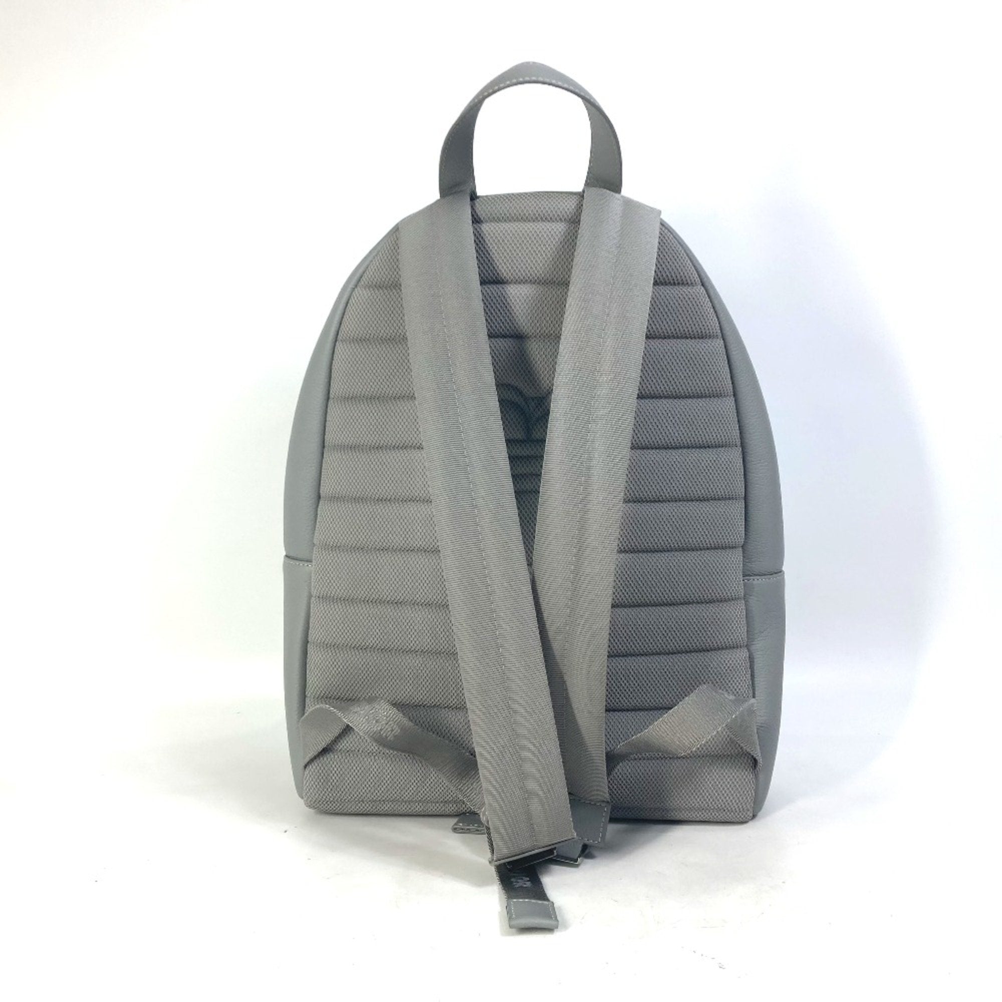 Christian Dior Gray Leather Backpack ()
