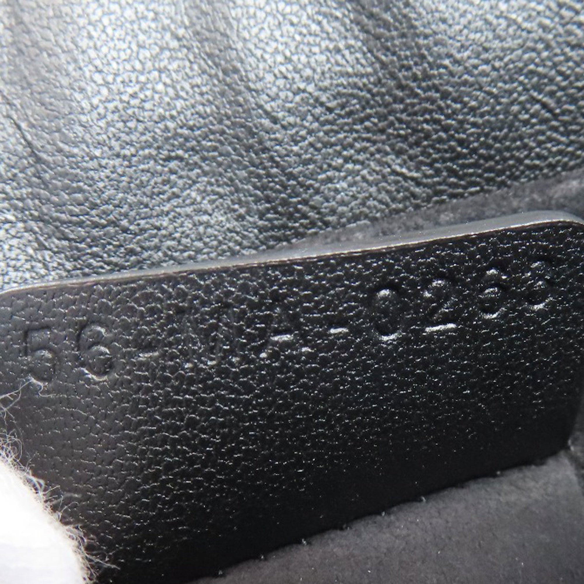 Christian Dior Lady Dior Black Leather Handbag ()