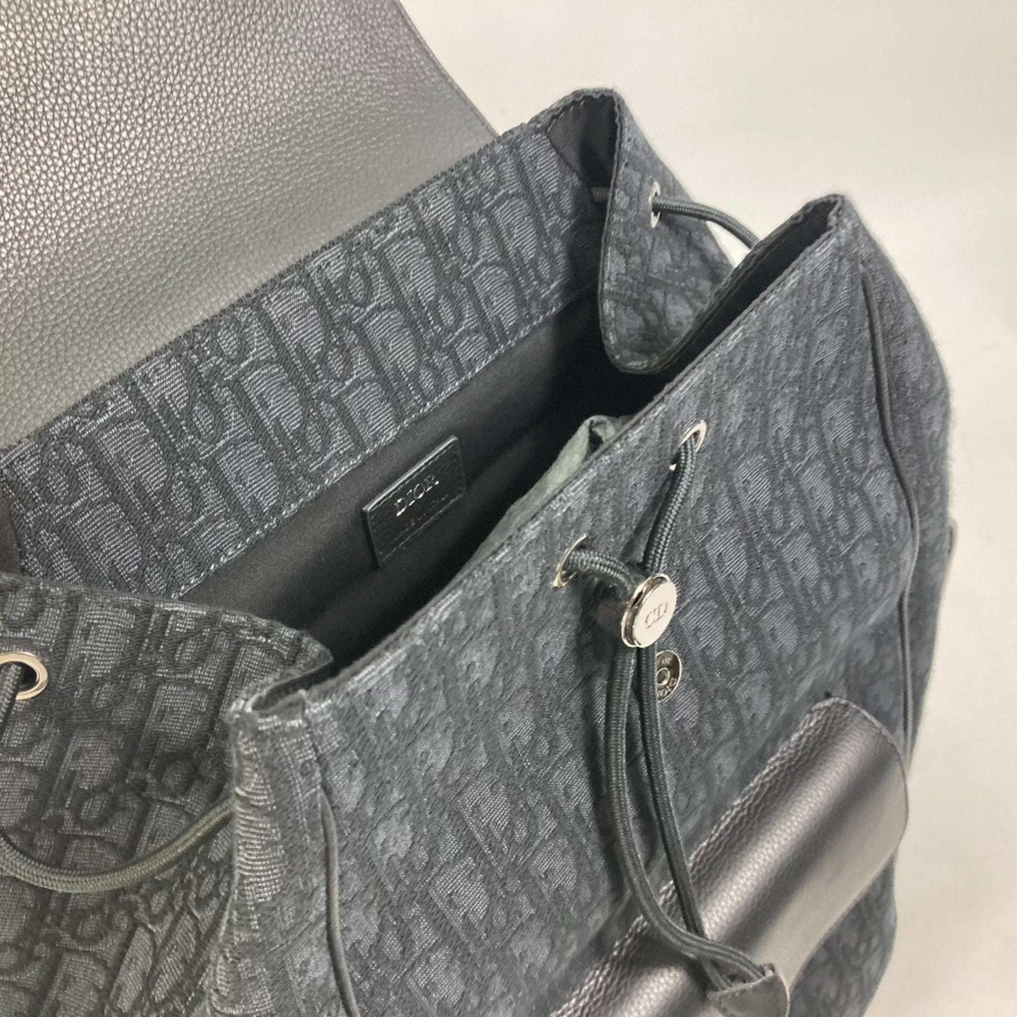Christian Dior Navy Other Backpack ()