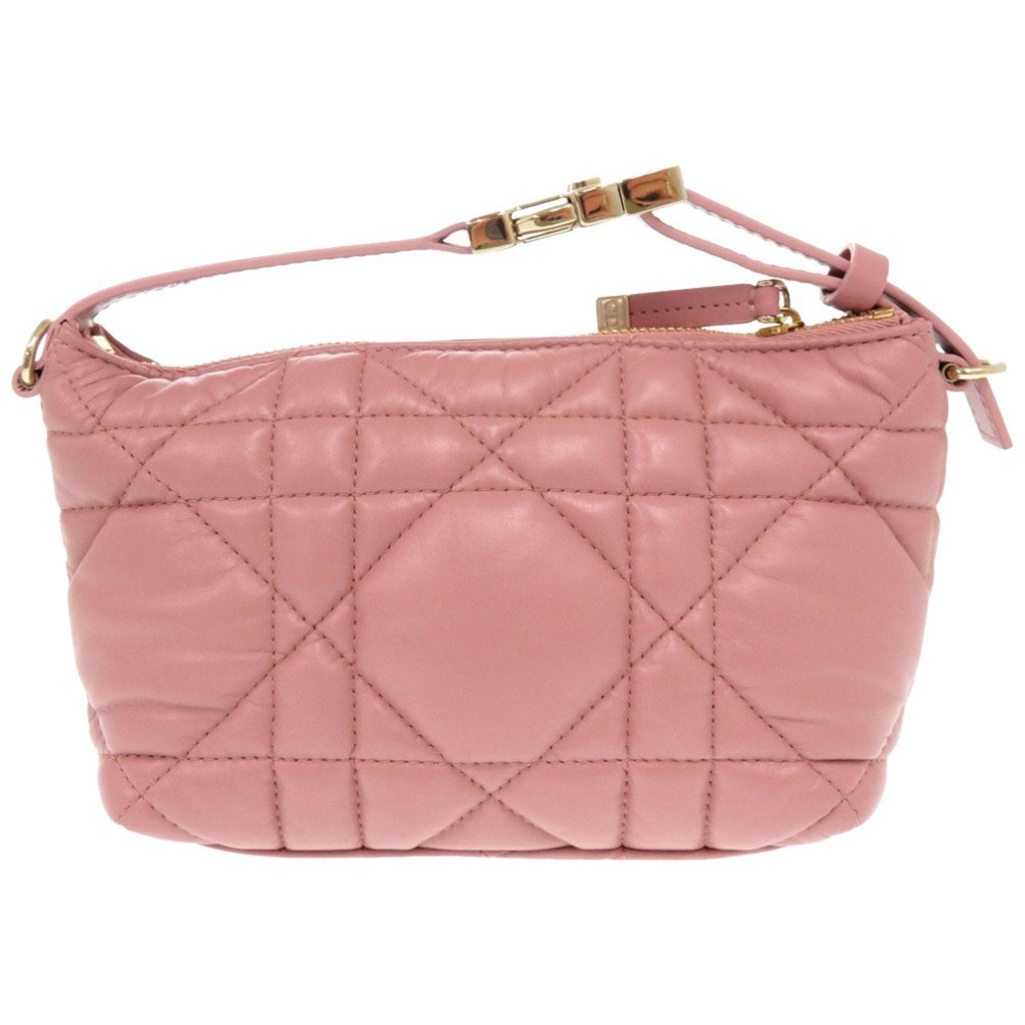 Christian Dior Pink Leather Pouch ()