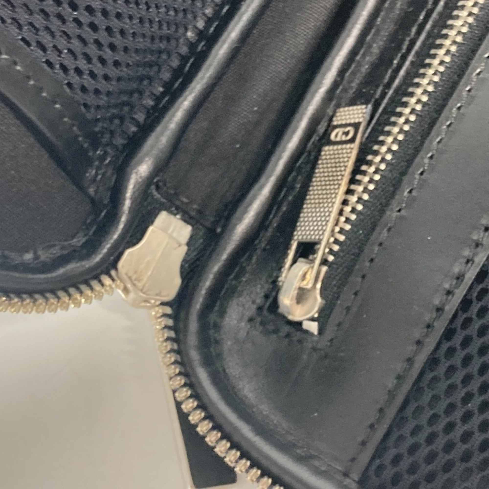 Christian Dior Black Pvc Clutch Bag Pouch ()