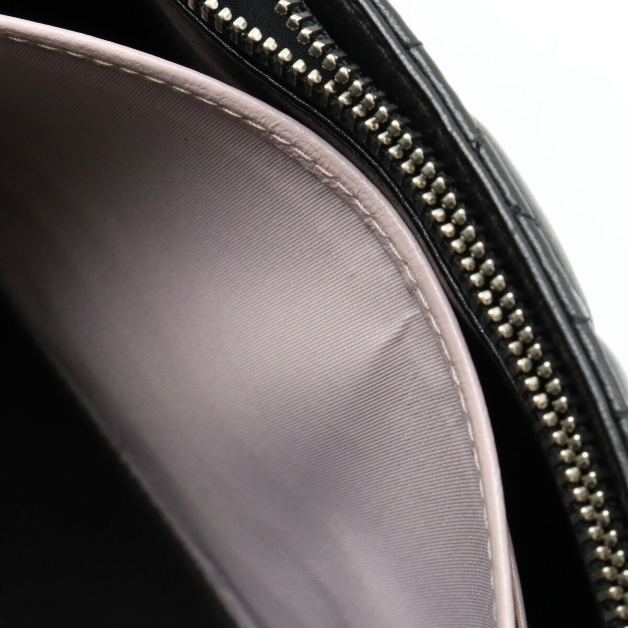 Christian Dior Miss Dior Black Leather Clutch Bag ()