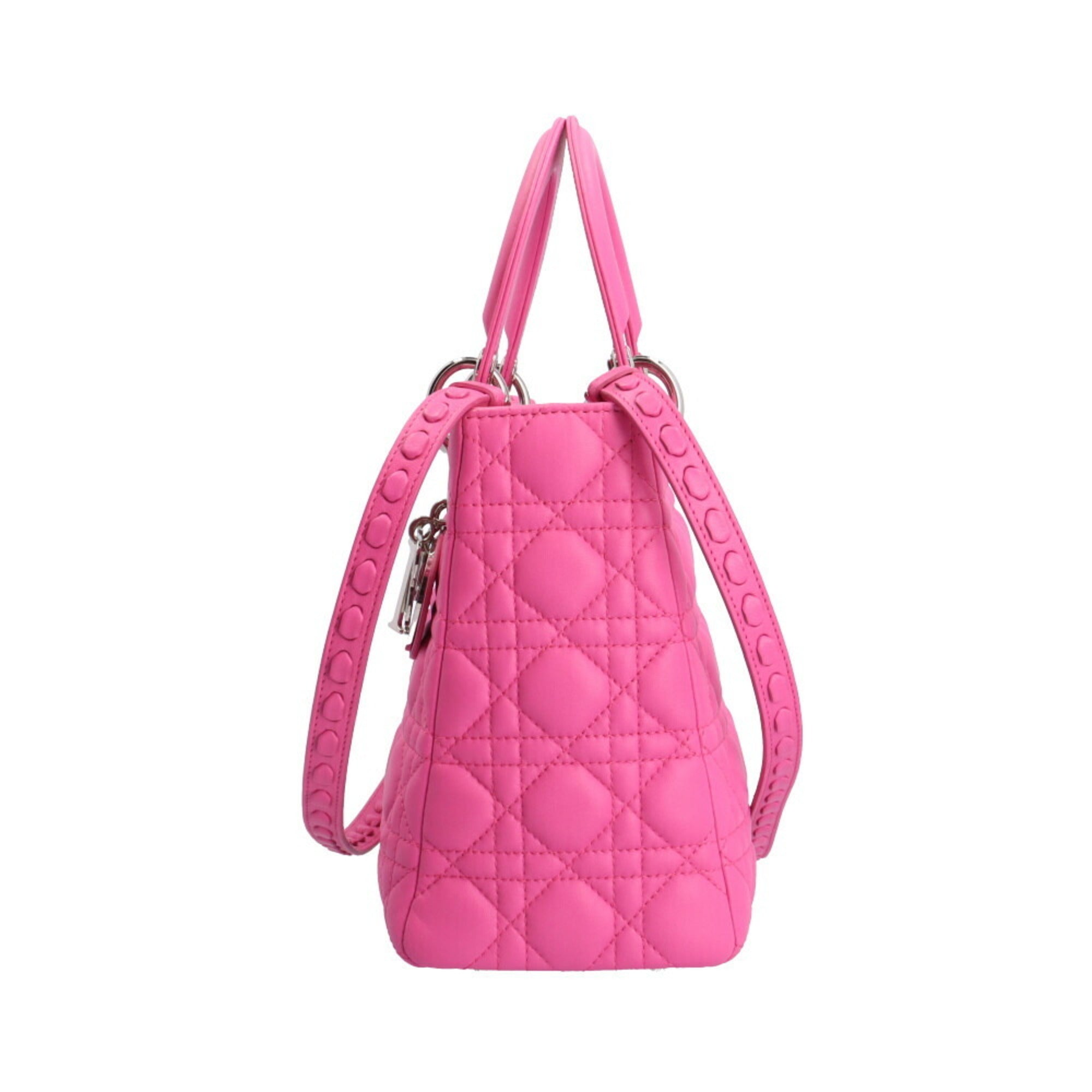 Christian Dior Lady Dior Pink Shoulder Bag ()