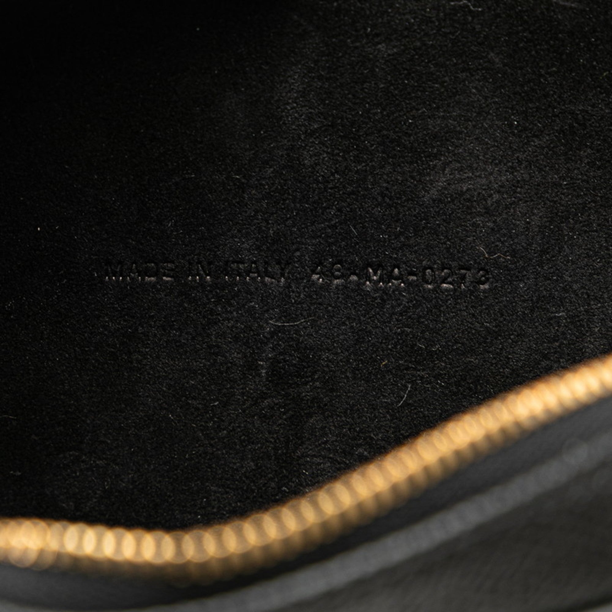 Christian Dior Black Leather Shoulder Bag ()