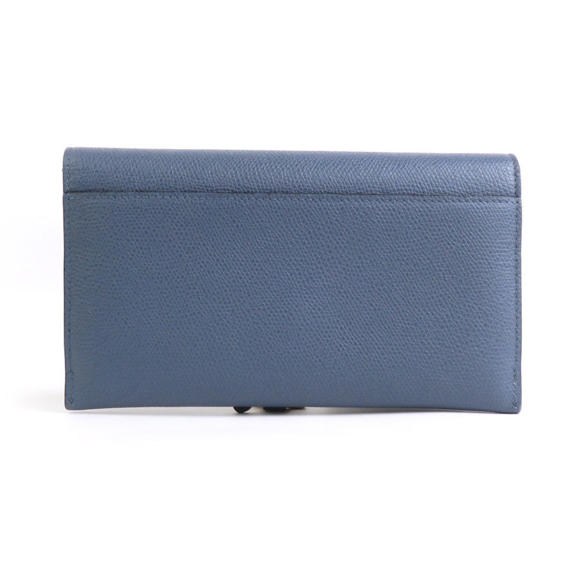Christian Dior Dark Blue Leather Coin Purse/Coin Case ()