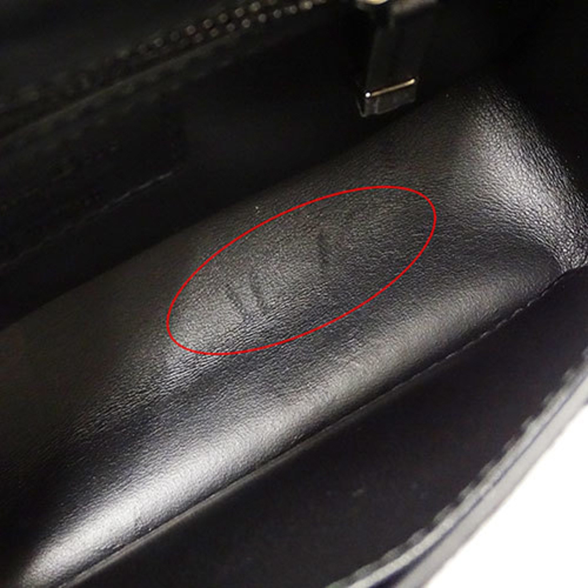 Christian Dior Black White Canvas Shoulder Bag ()