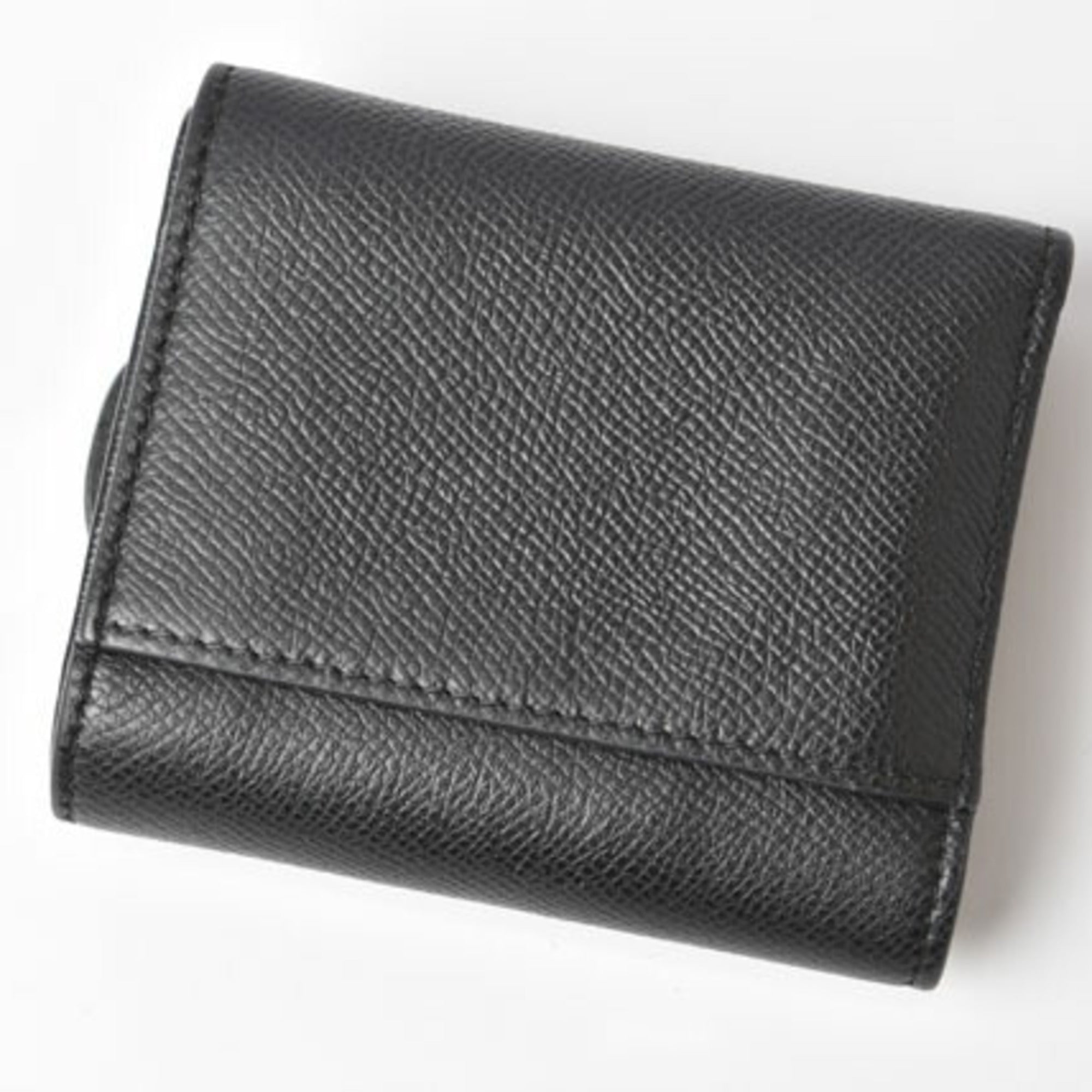 Christian Dior Navy Leather Wallet (Tri-Fold) ()