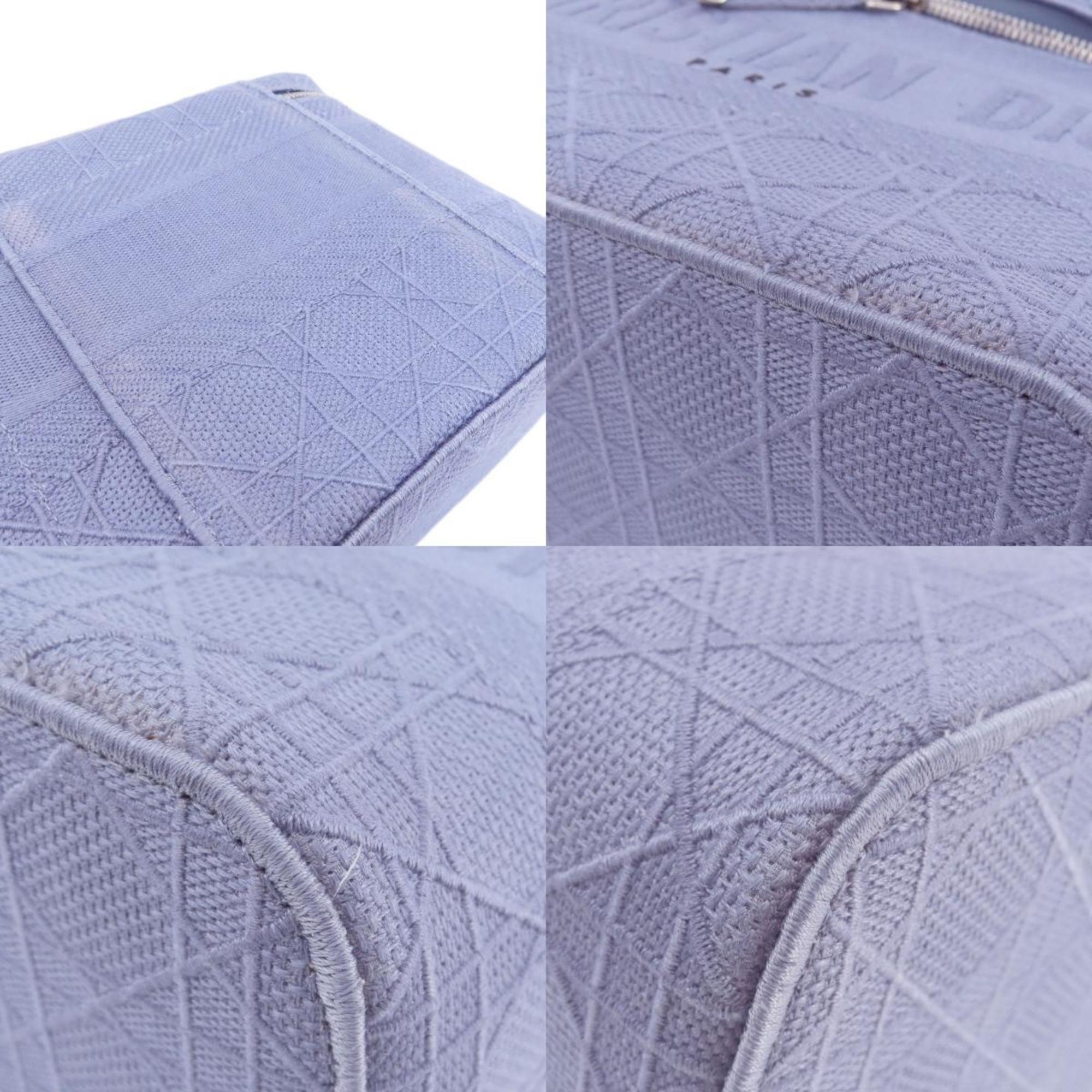 Christian Dior Blue Canvas Handbag ()