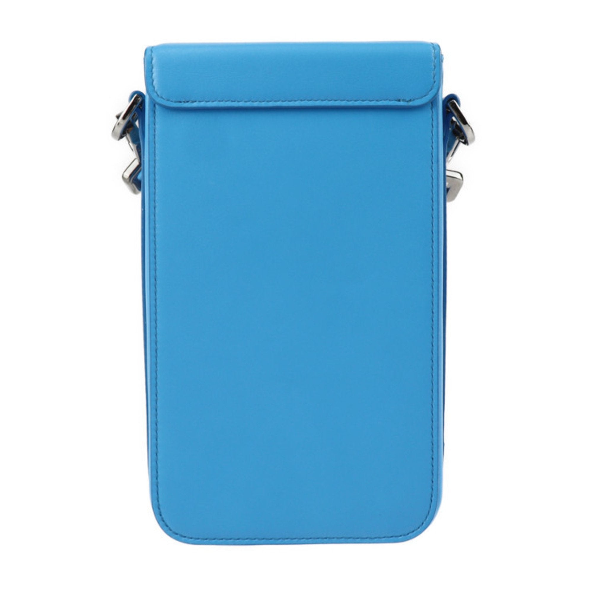 Christian Dior Blue Leather Pochette Shoulder Bag ()