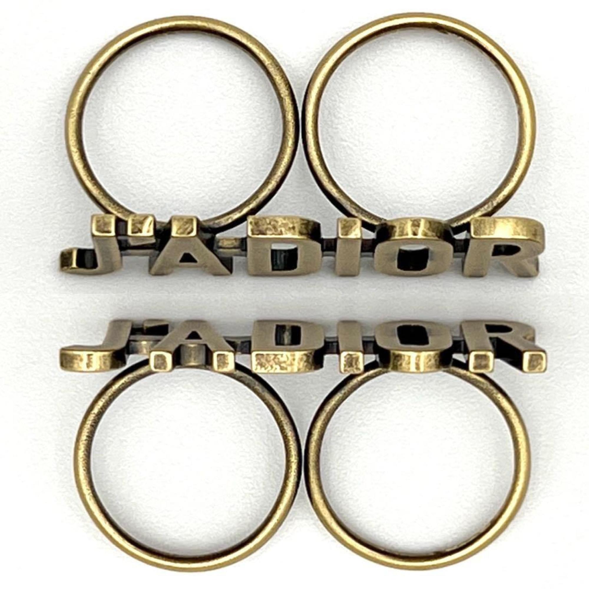 Christian Dior Gold Metal Band Ring ()
