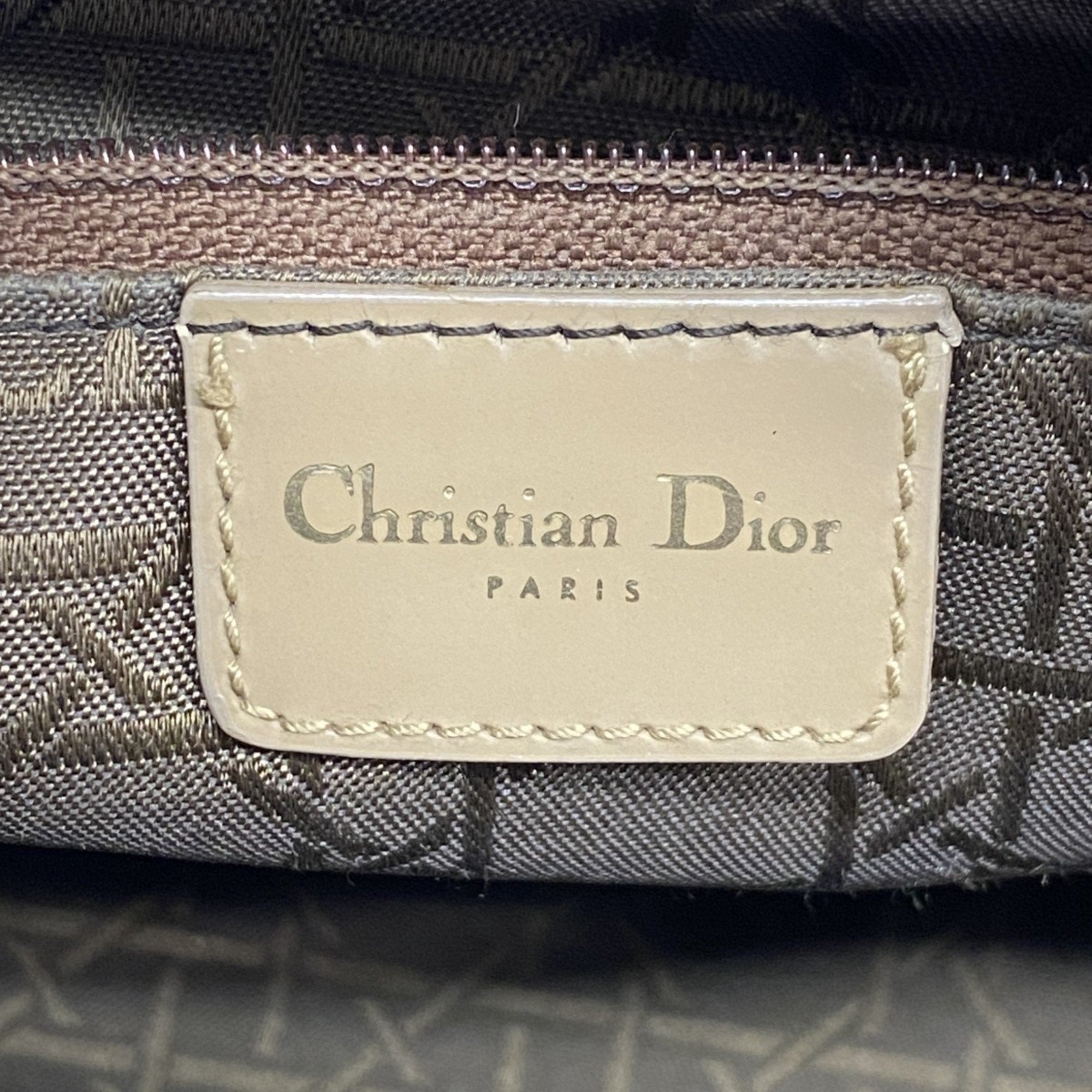 Christian Dior Brown Leather Handbag ()