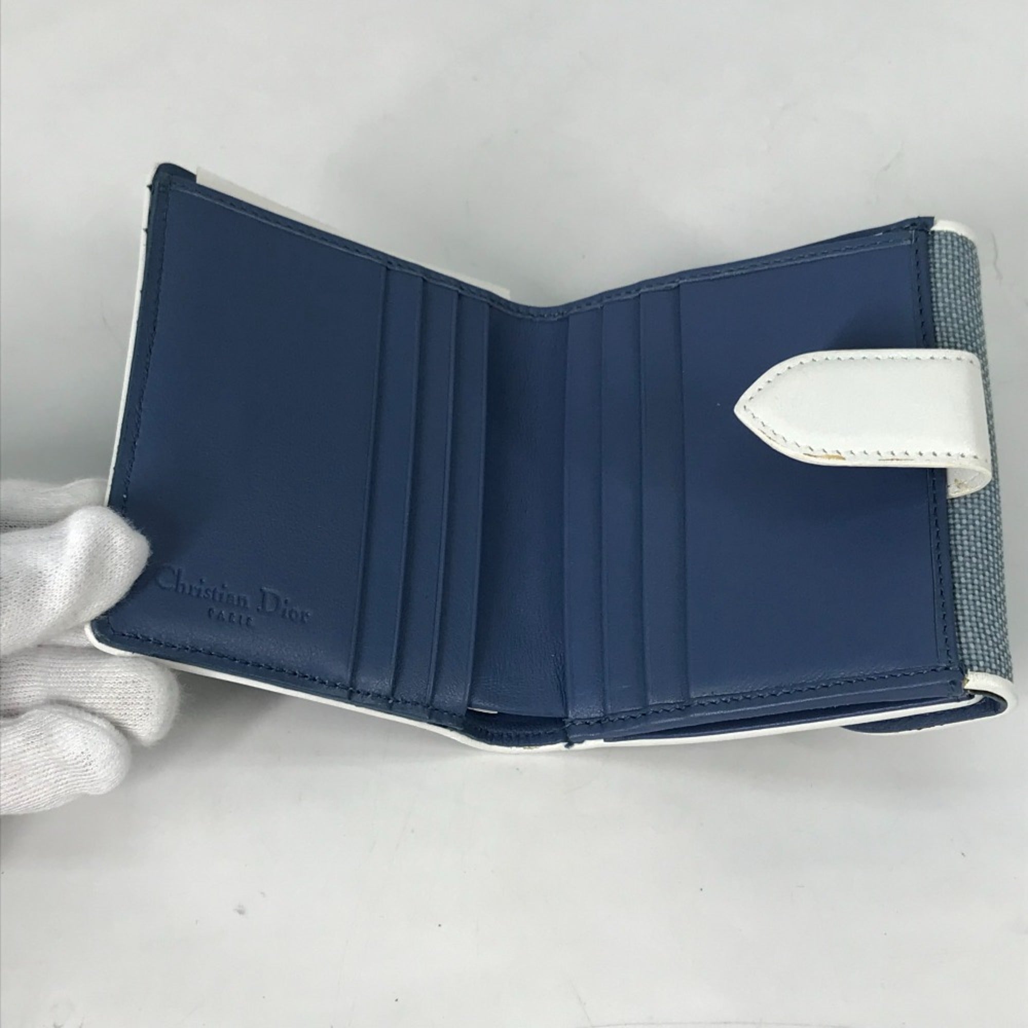 Christian Dior Blue Other Wallet (Bi-Fold) ()