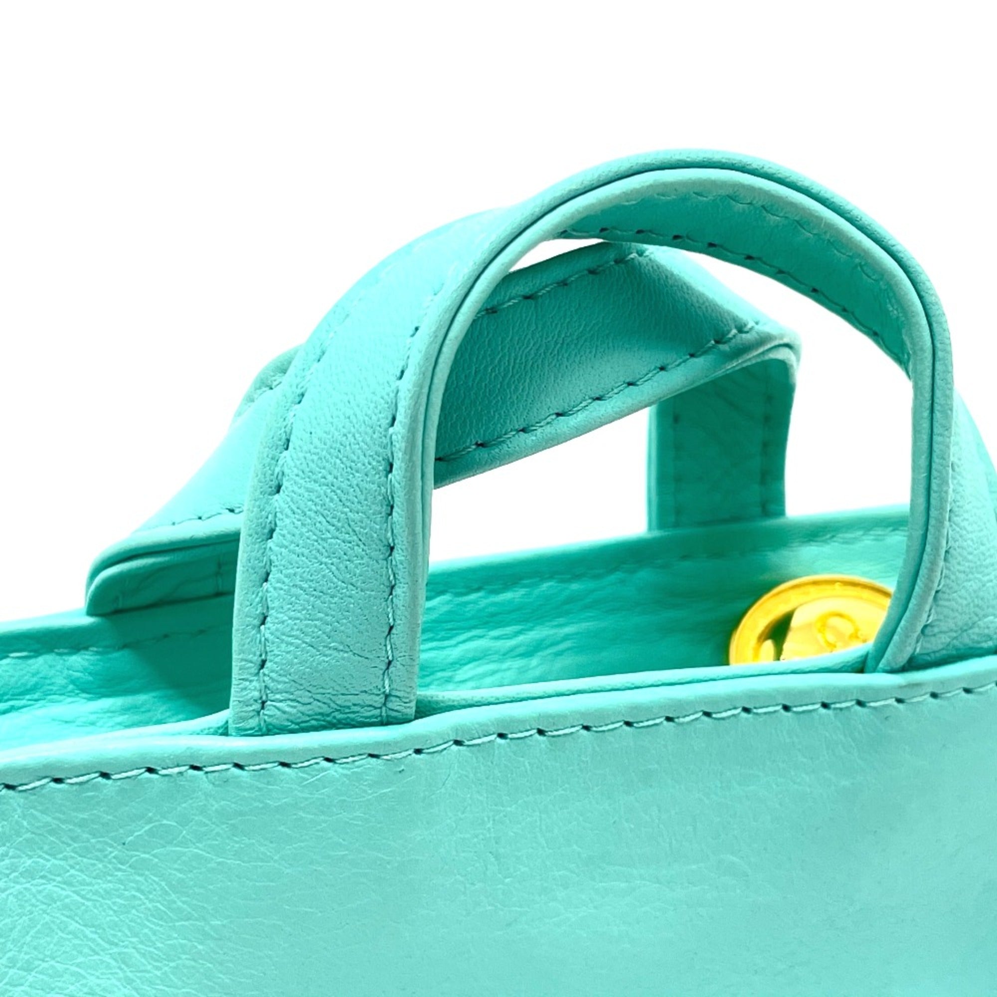 Christian Dior Blue Leather Handbag ()