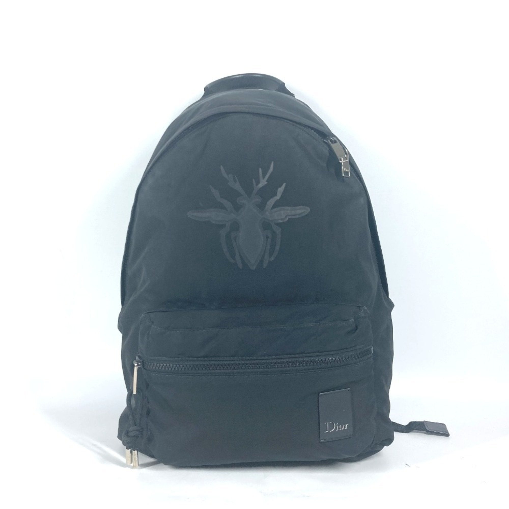 Christian Dior Black Nylon Backpack ()