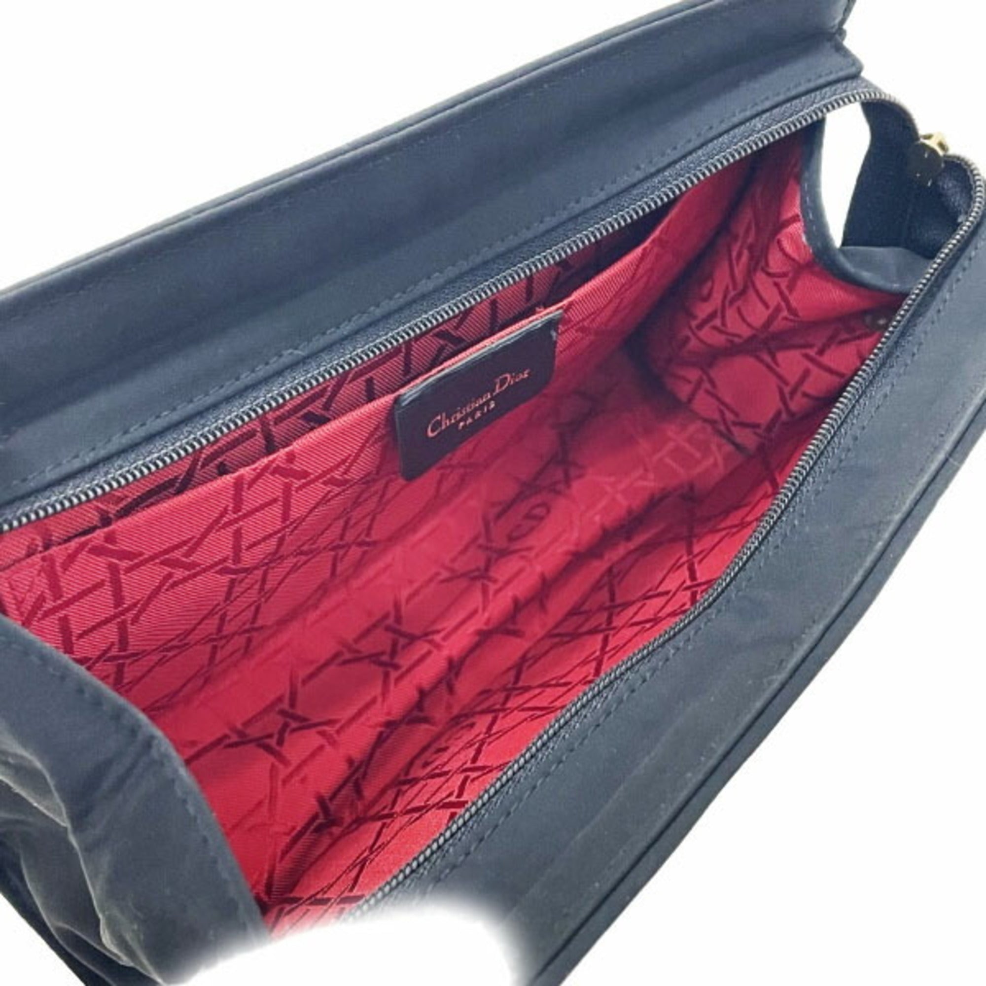 Christian Dior Black Nylon Pouch ()