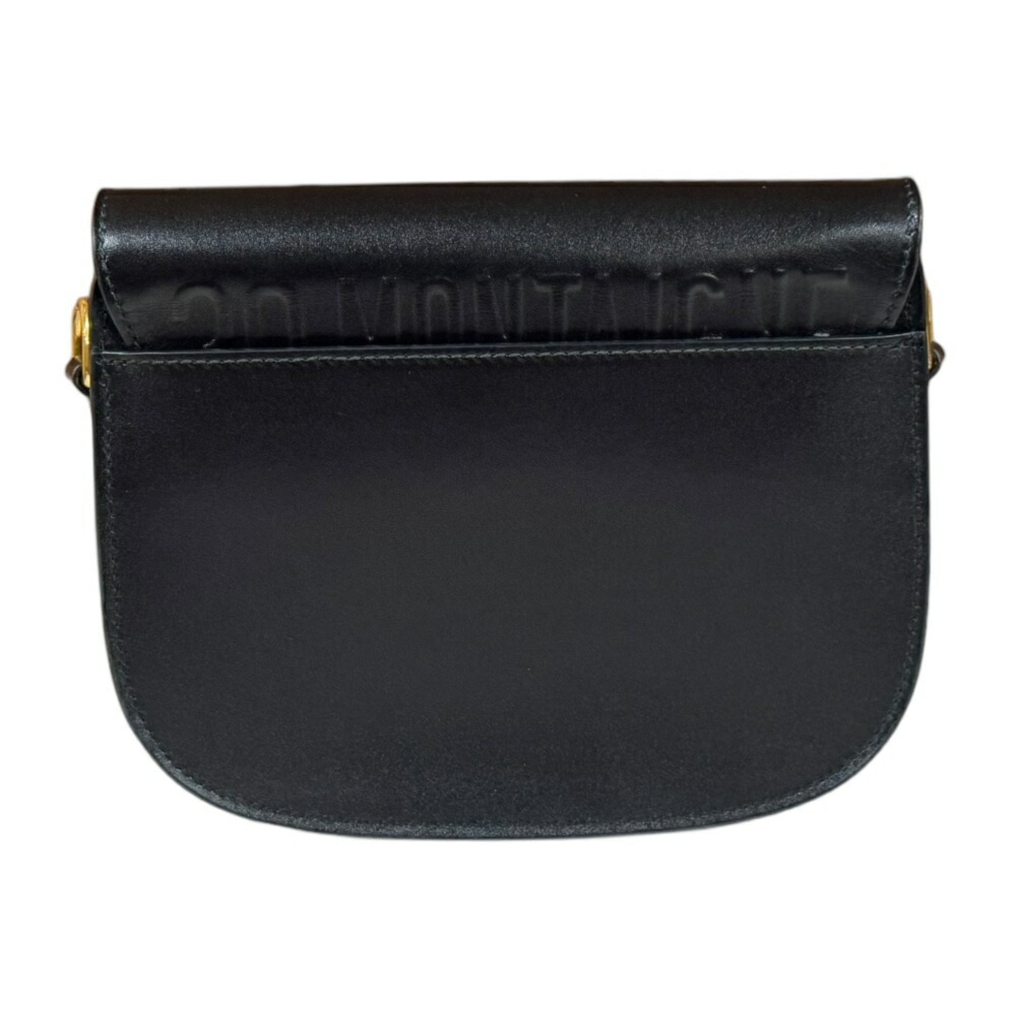 Christian Dior Black Leather Shoulder Bag ()