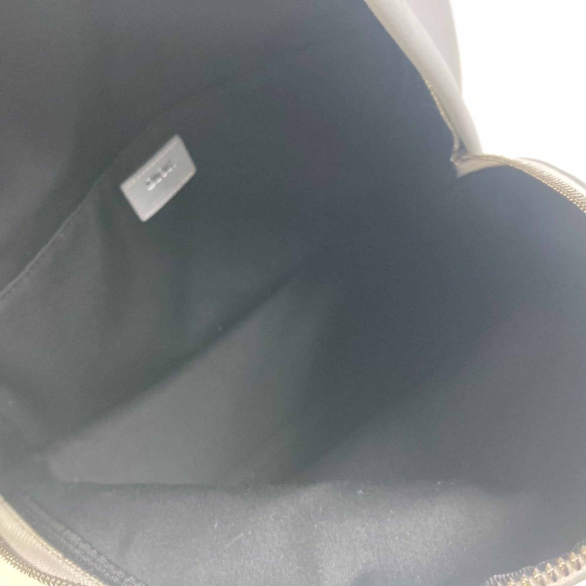 Christian Dior Gray Leather Backpack ()