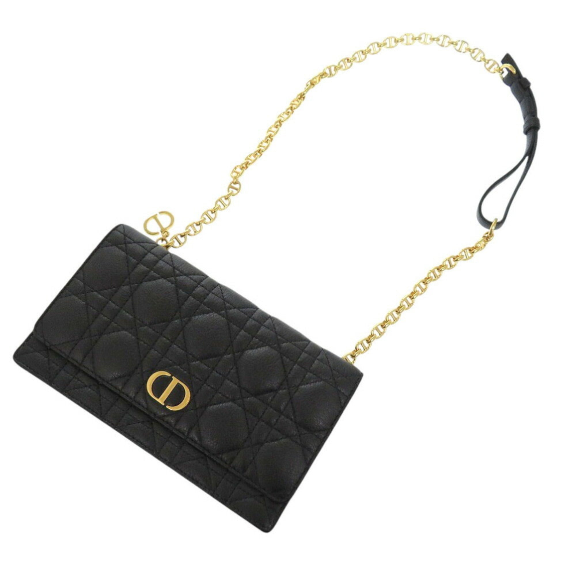 Christian Dior Black Leather Fanny Pack Pouch ()