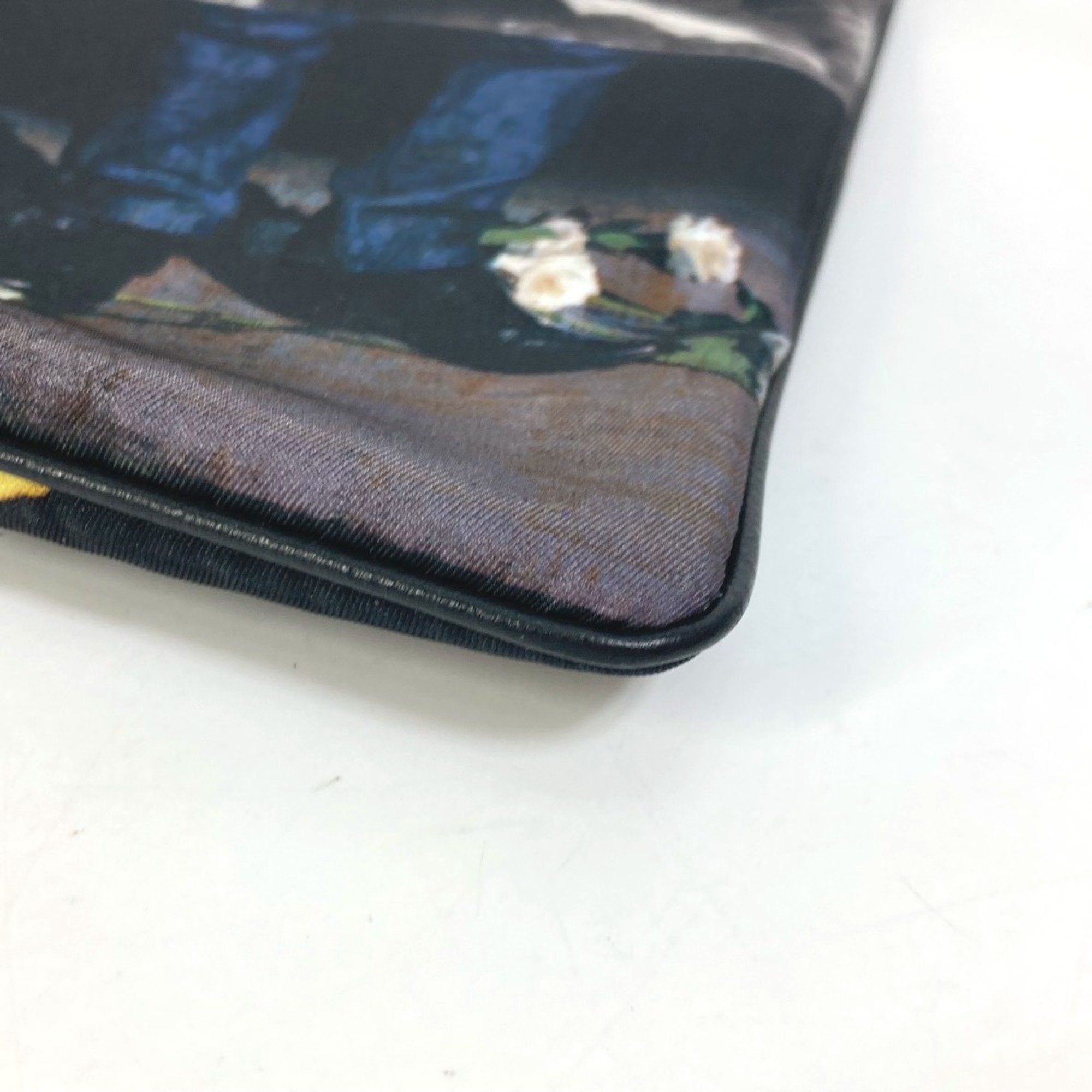 Christian Dior Black Cloth Clutch Bag ()