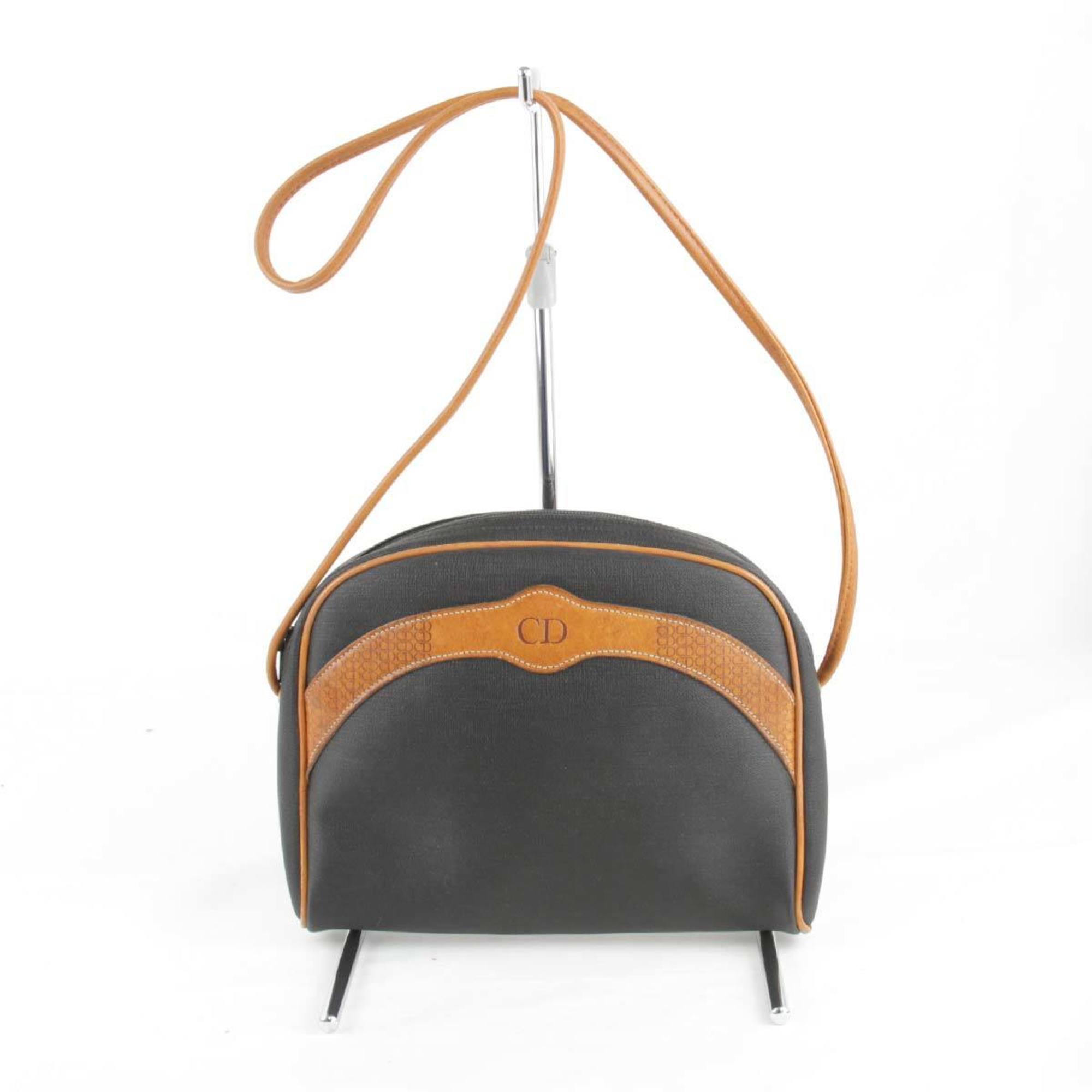 Christian Dior Black Pvc Shoulder Bag ()