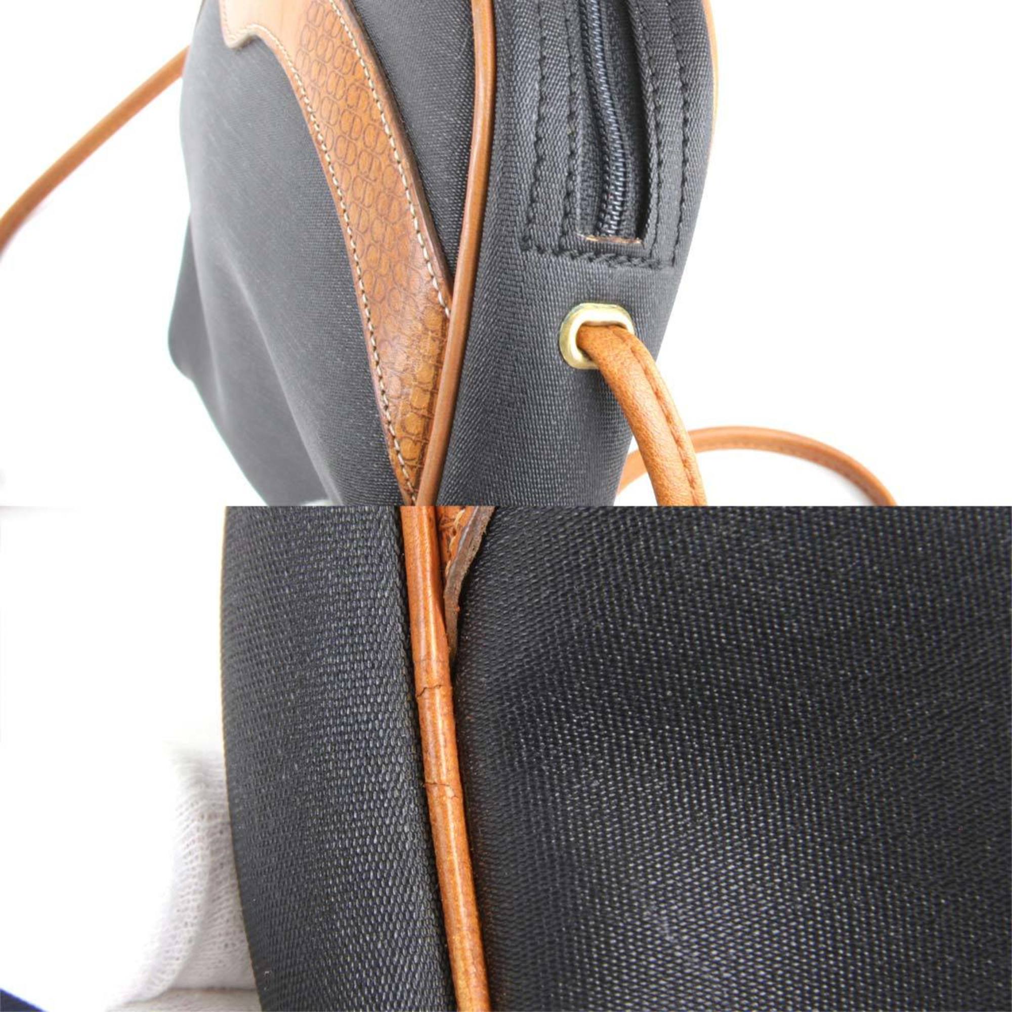 Christian Dior Black Pvc Shoulder Bag ()