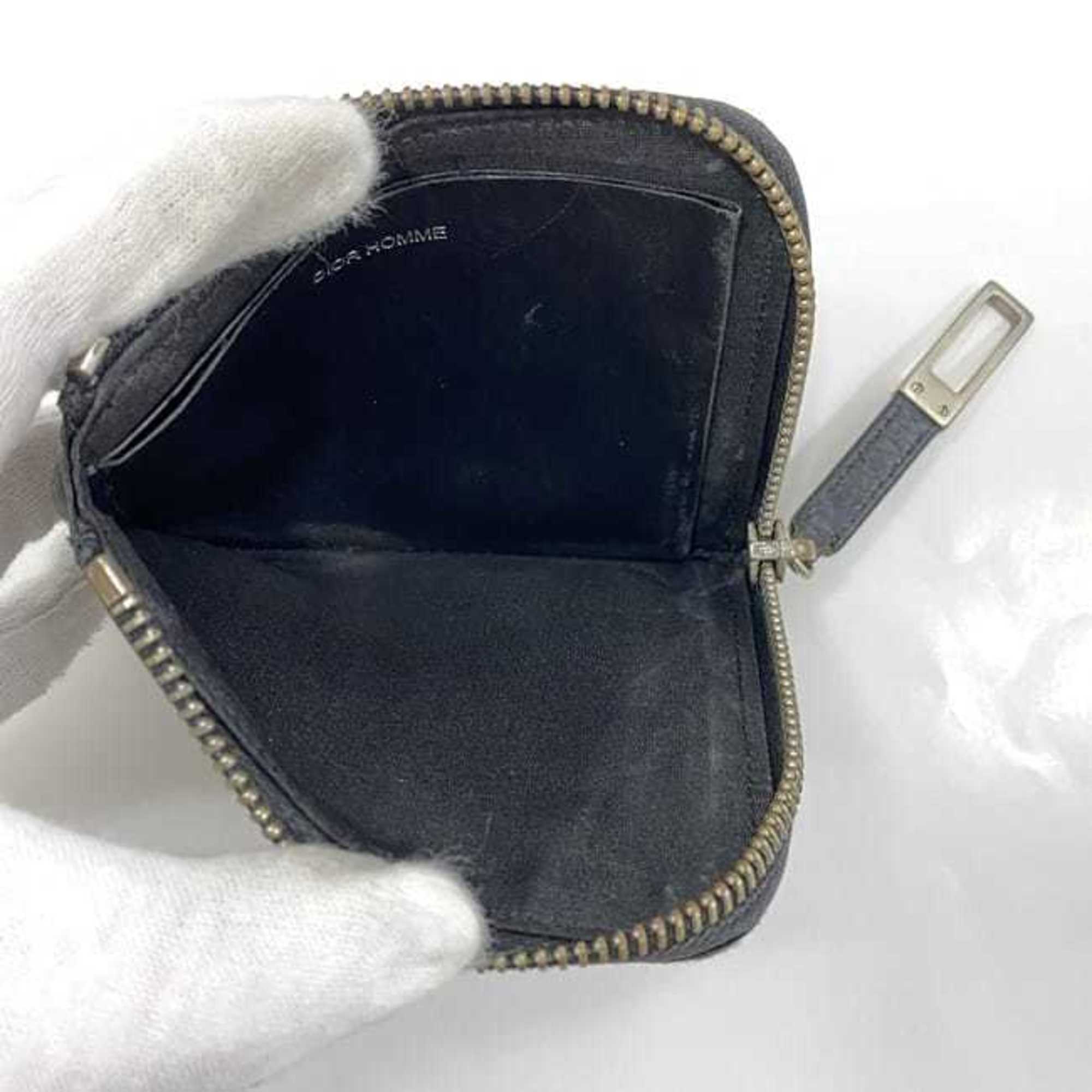 Christian Dior Black Patent Leather Wallet (Bi-Fold) ()