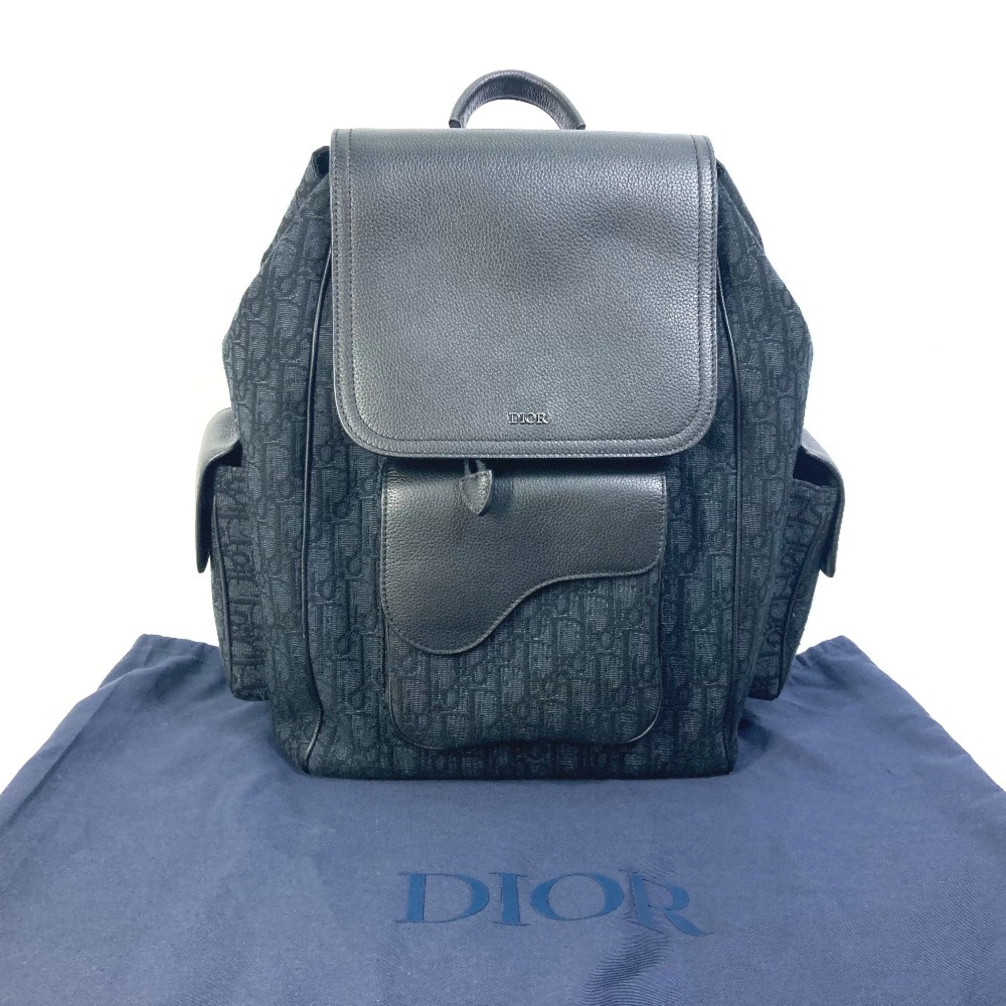 Christian Dior Navy Other Backpack ()