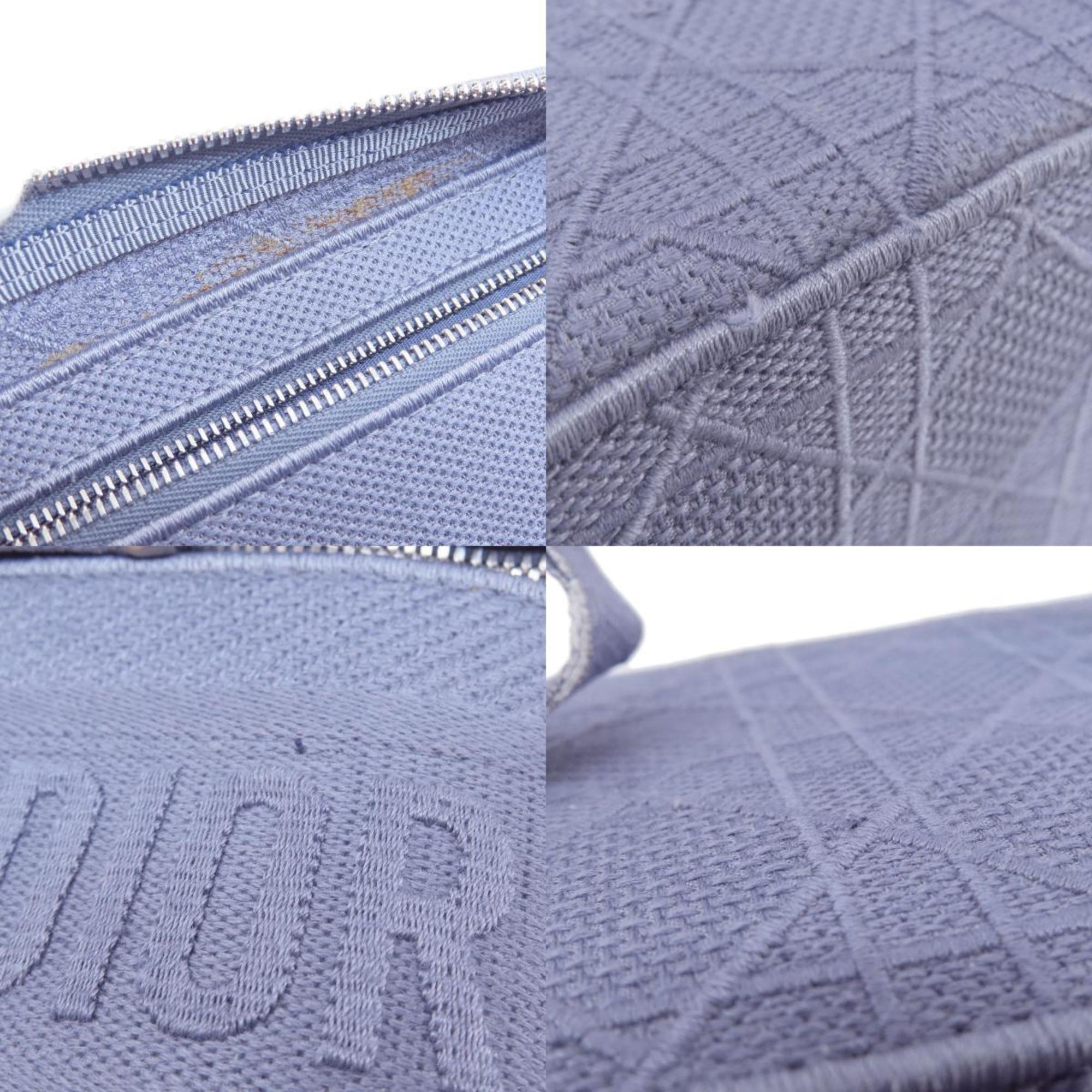 Christian Dior Blue Canvas Handbag ()